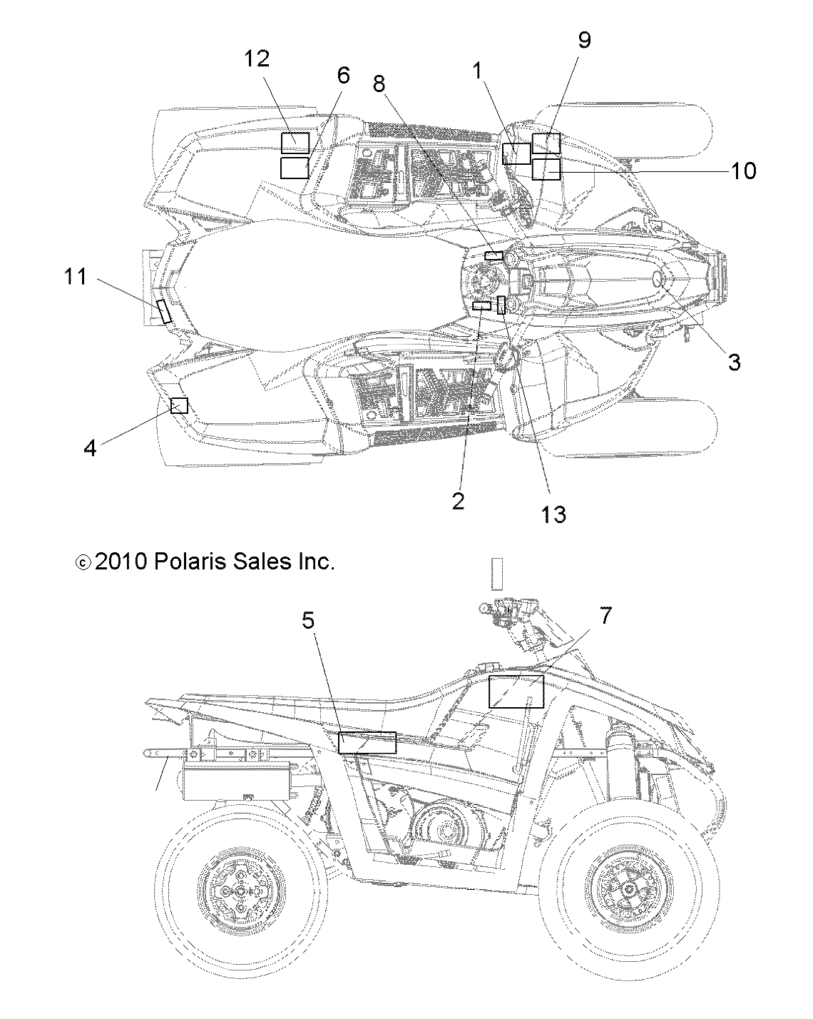 BODY, DECALS - A11NG50FA (49ATVDECAL10SCRAMI)