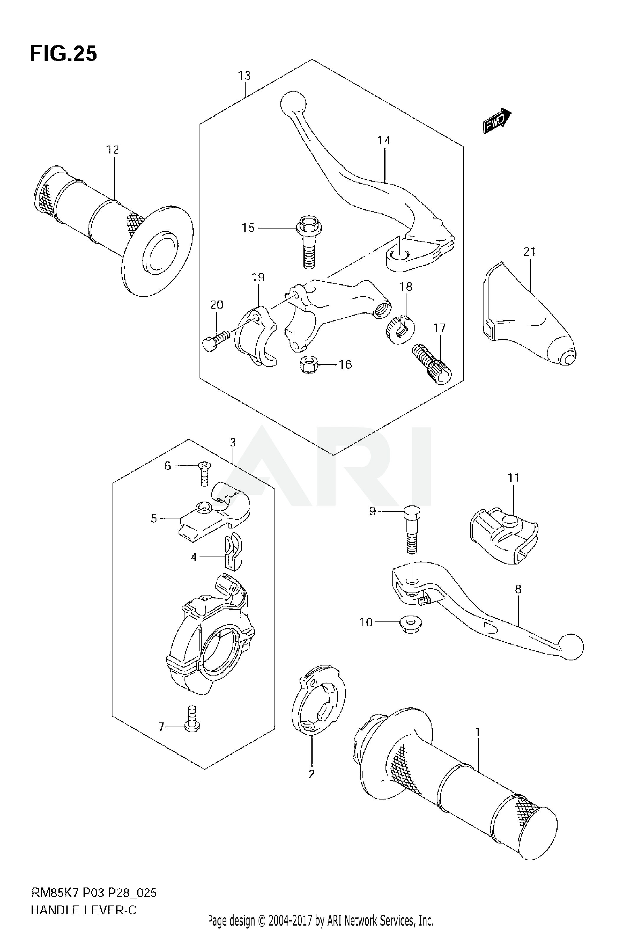 HANDLE LEVER