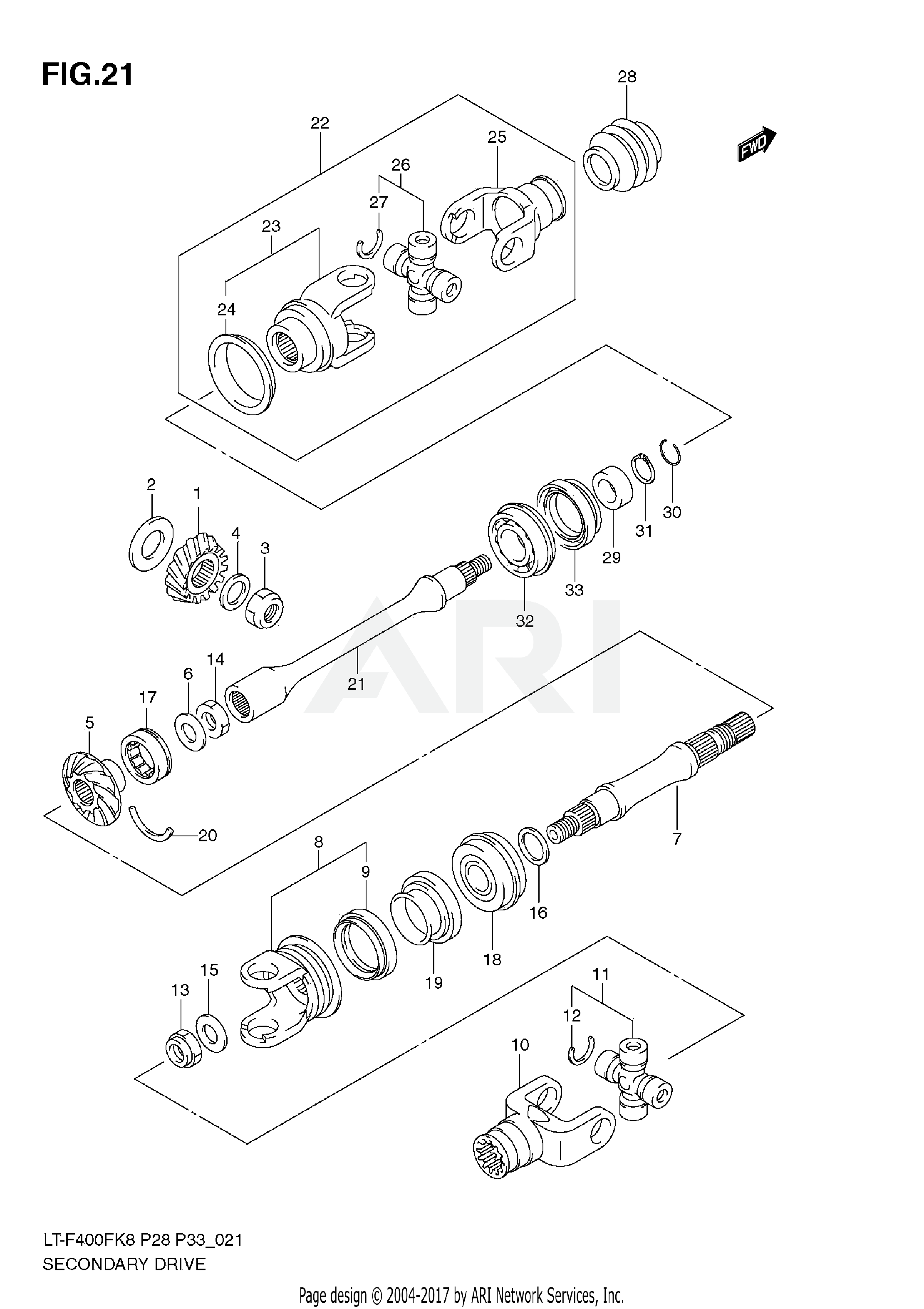 SECONDARY DRIVE