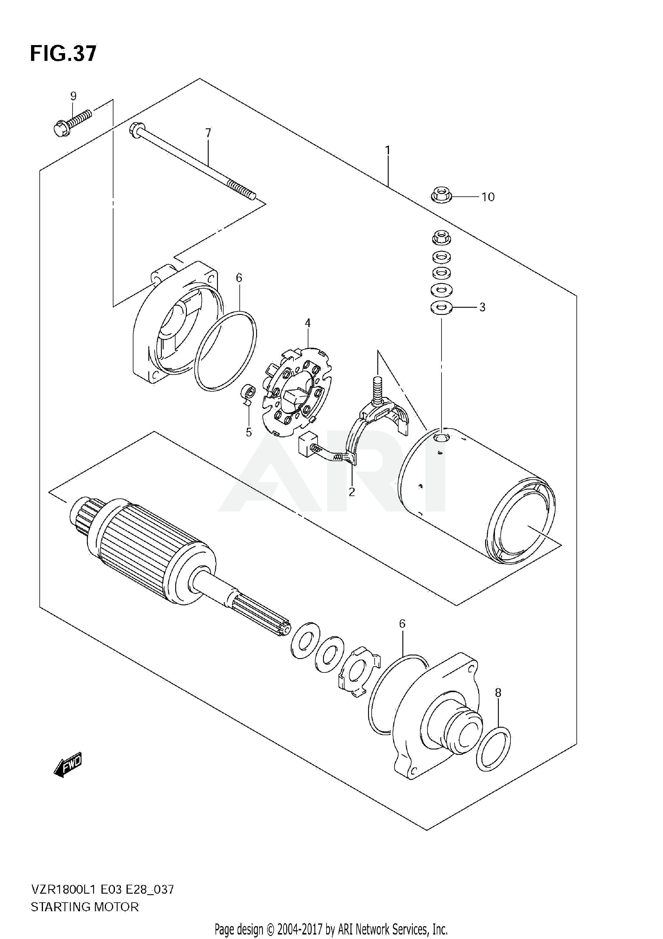 STARTING MOTOR