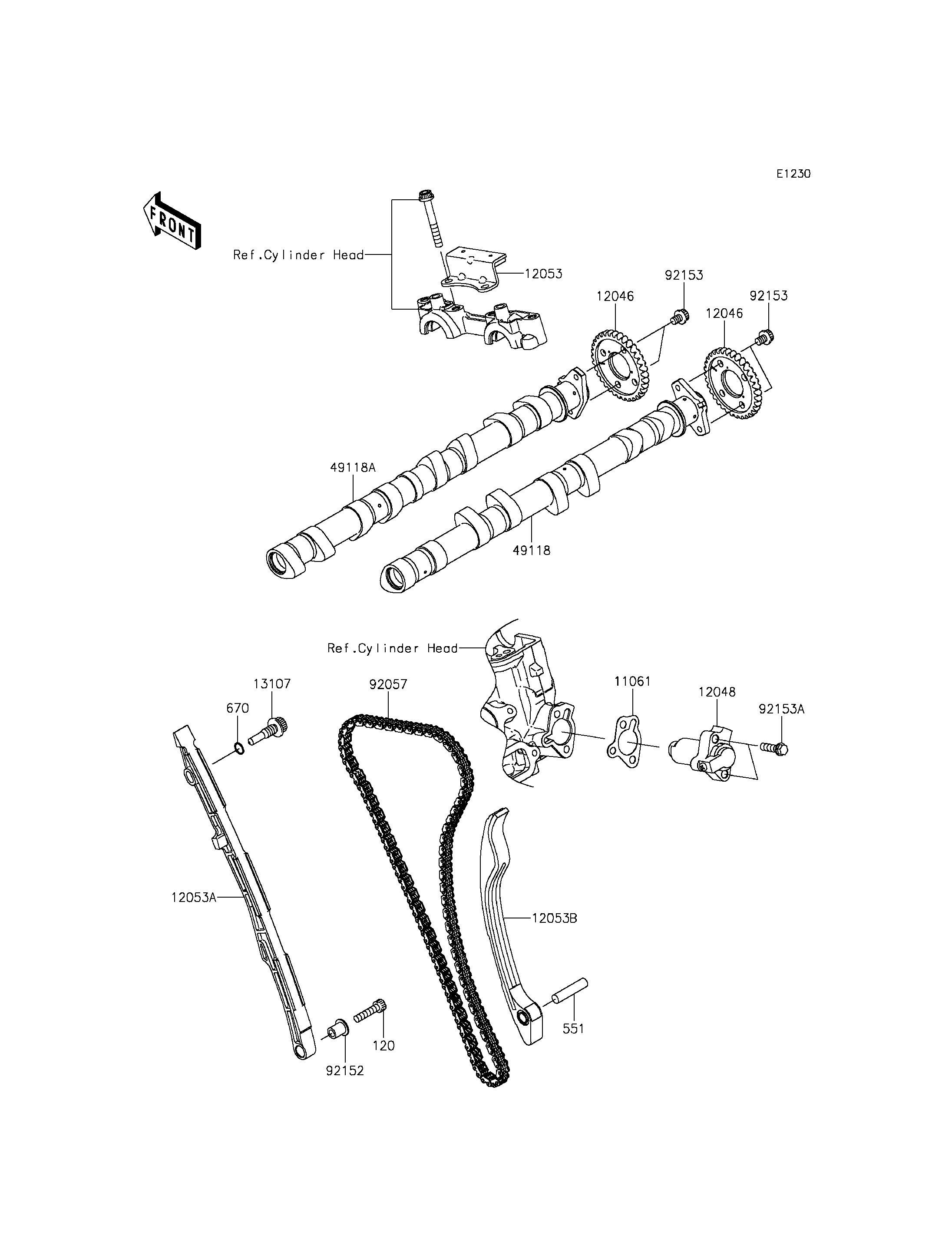 Camshaft(s)/Tensioner