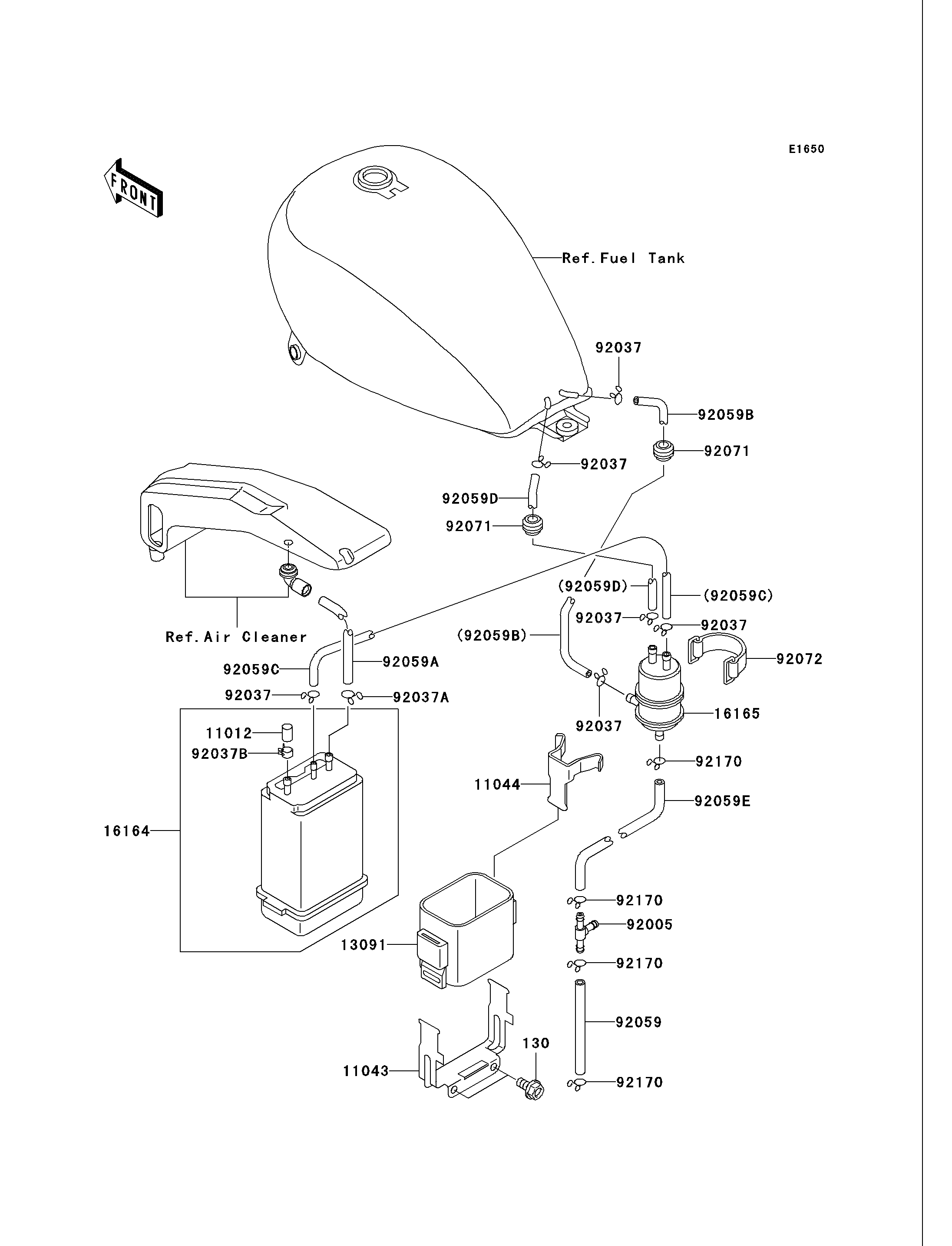 Fuel Evaporative System(CA)