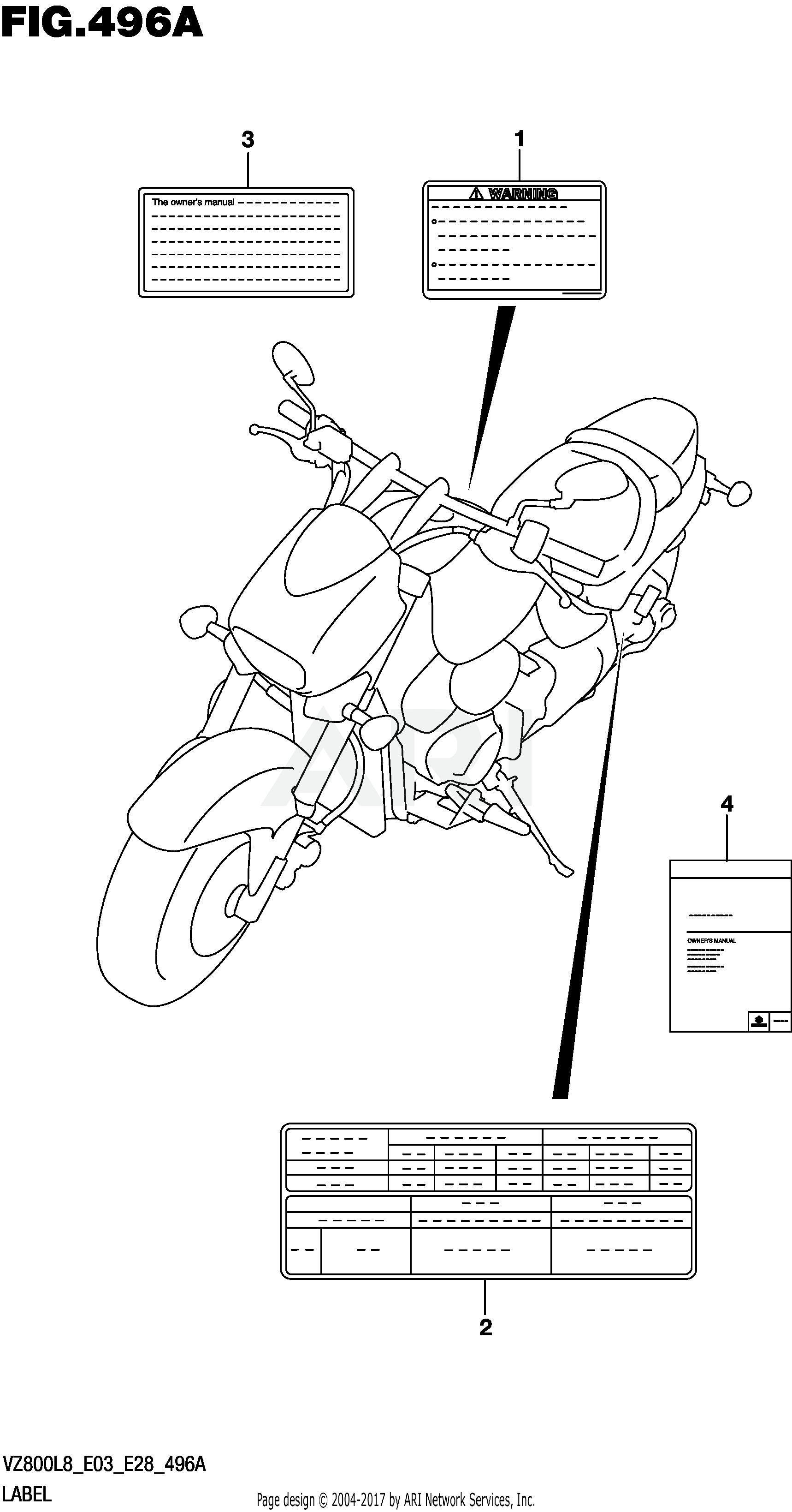 LABEL (VZ800L8 E03)