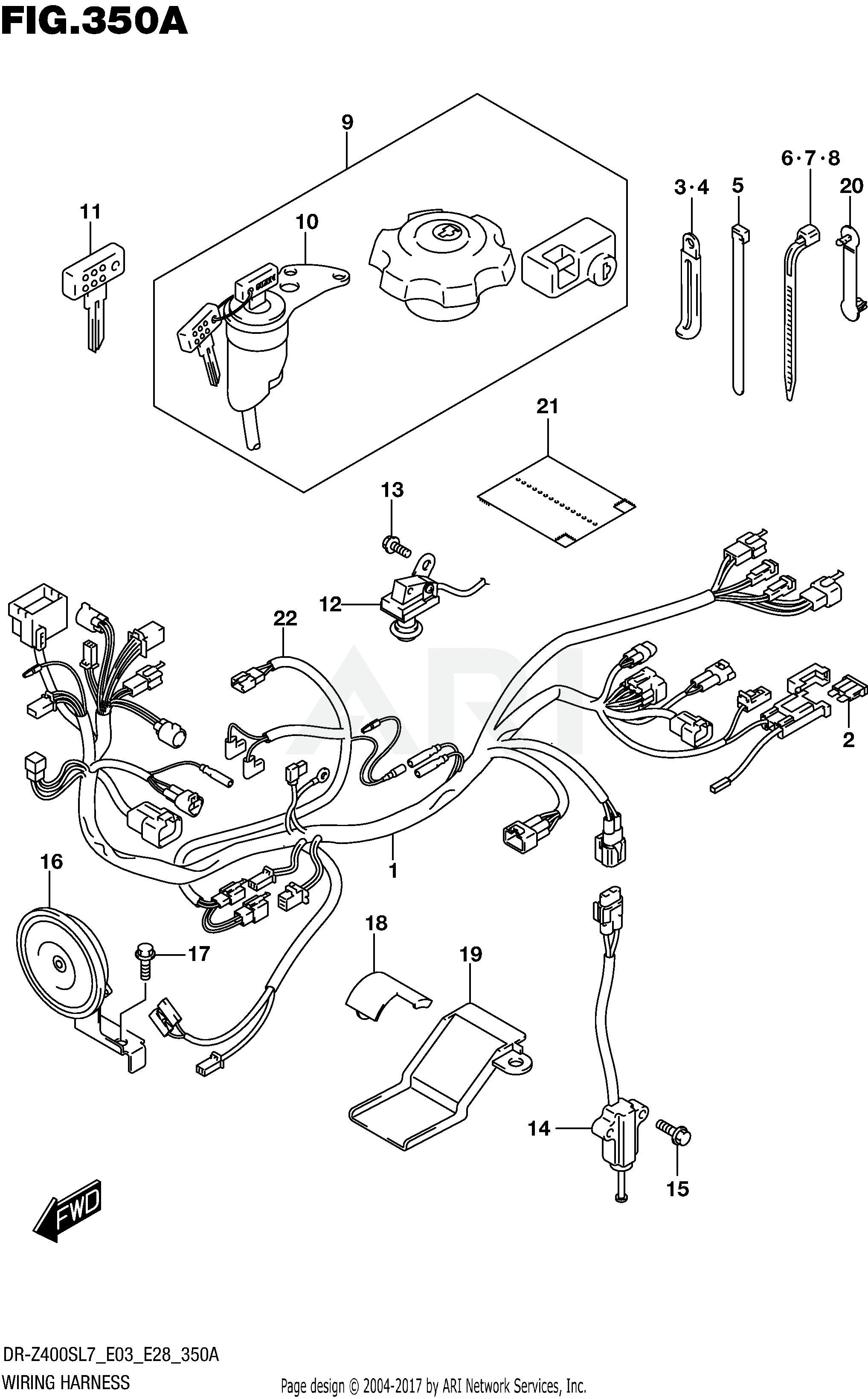 WIRING HARNESS (DR-Z400SL7 E03)