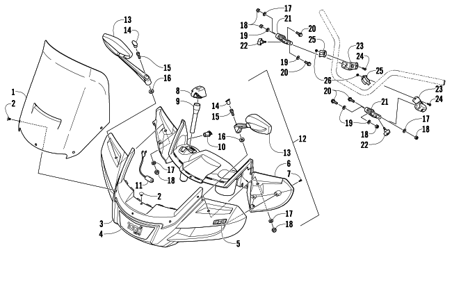 WINDSHIELD ASSEMBLY