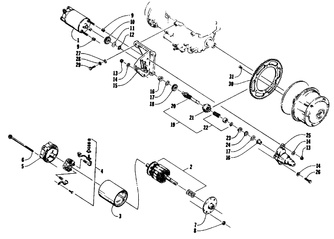 ELECTRIC START ASSEMBLY