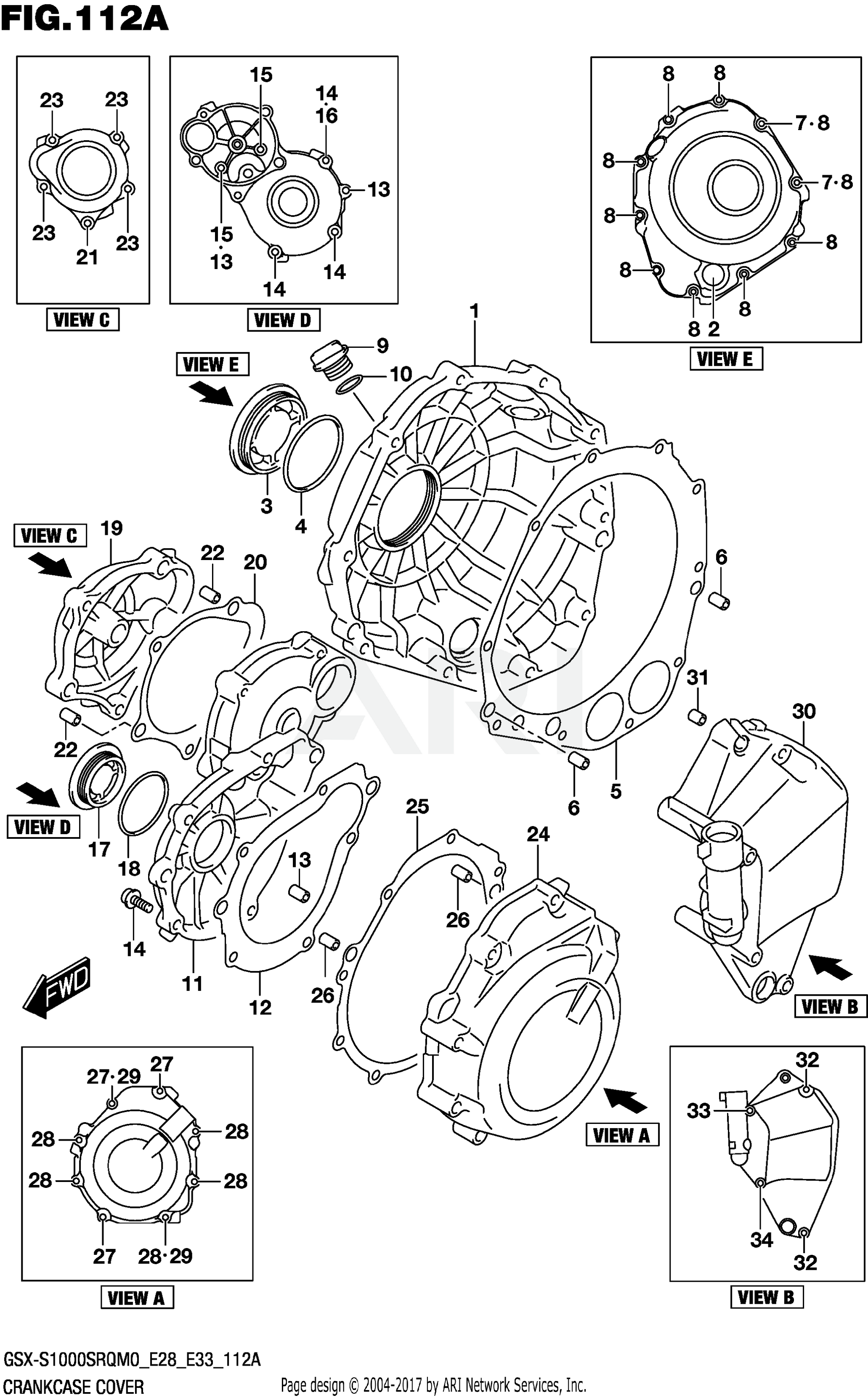 CRANKCASE COVER