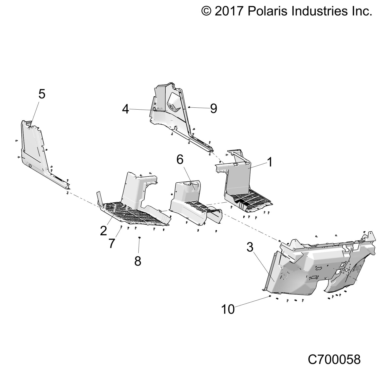 BODY, FLOOR AND ROCKER - R19RRM99AL (C700058)