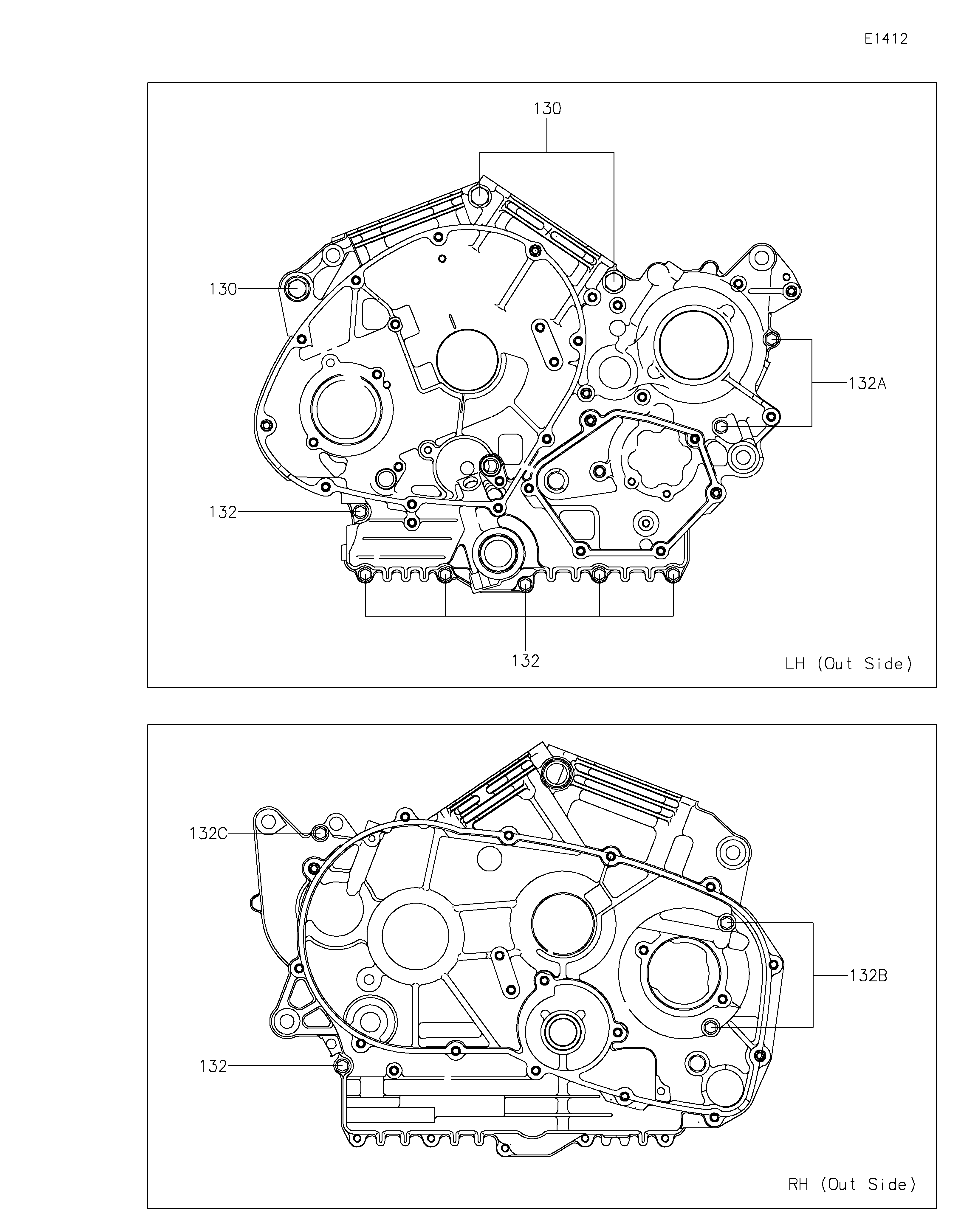 Crankcase Bolt Pattern