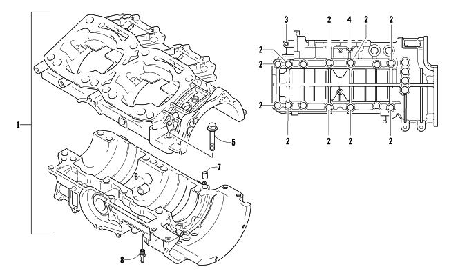 CRANKCASE ASSEMBLY