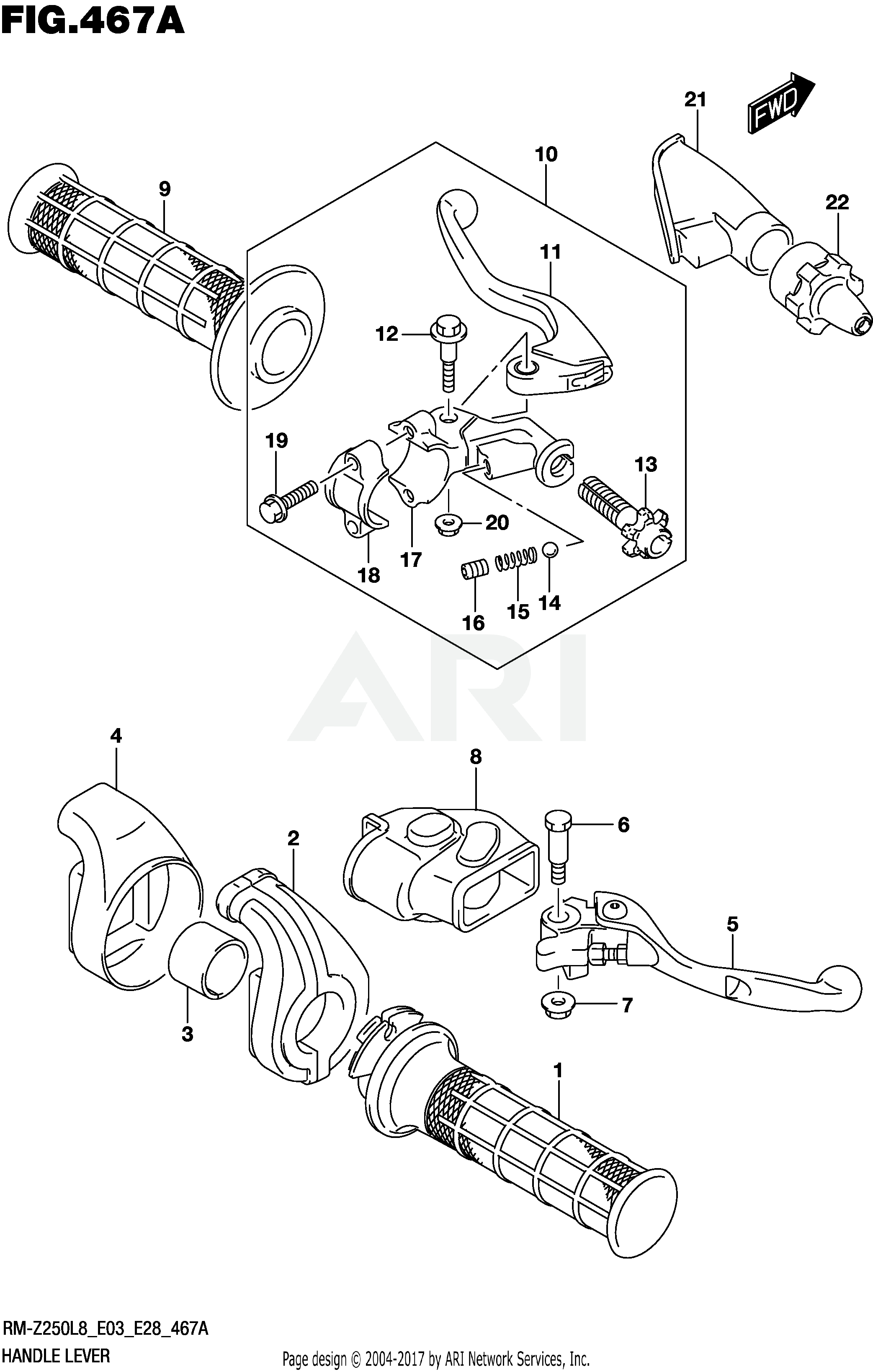 HANDLE LEVER