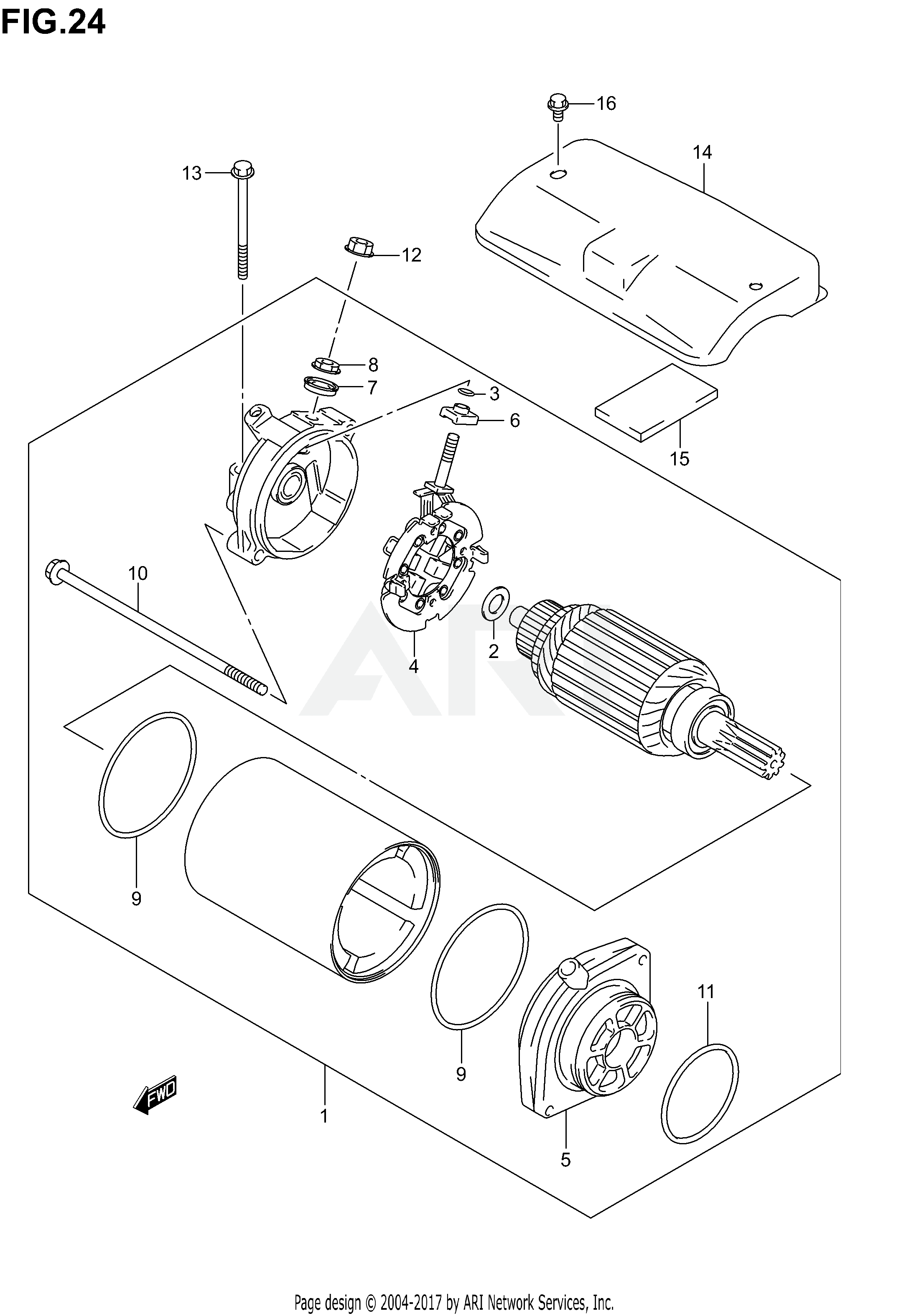 STARTING MOTOR