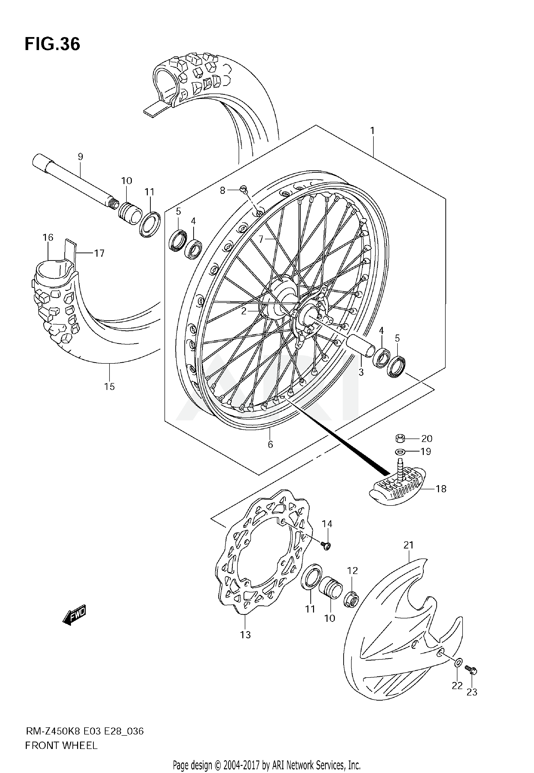 FRONT WHEEL