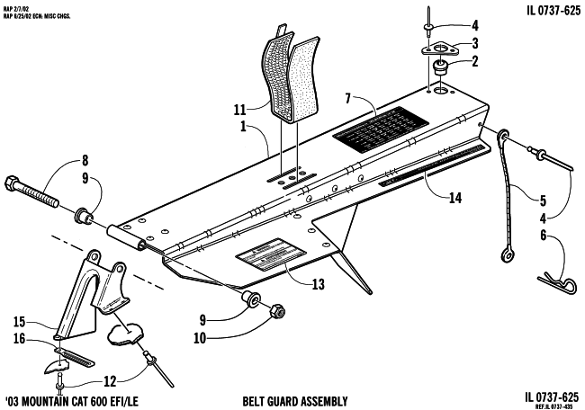 BELT GUARD ASSEMBLY