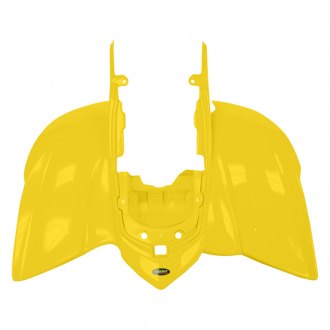 Пластик задний (крылья) неоновый желтый  Maier для Yamaha YFZ 450 18991-15