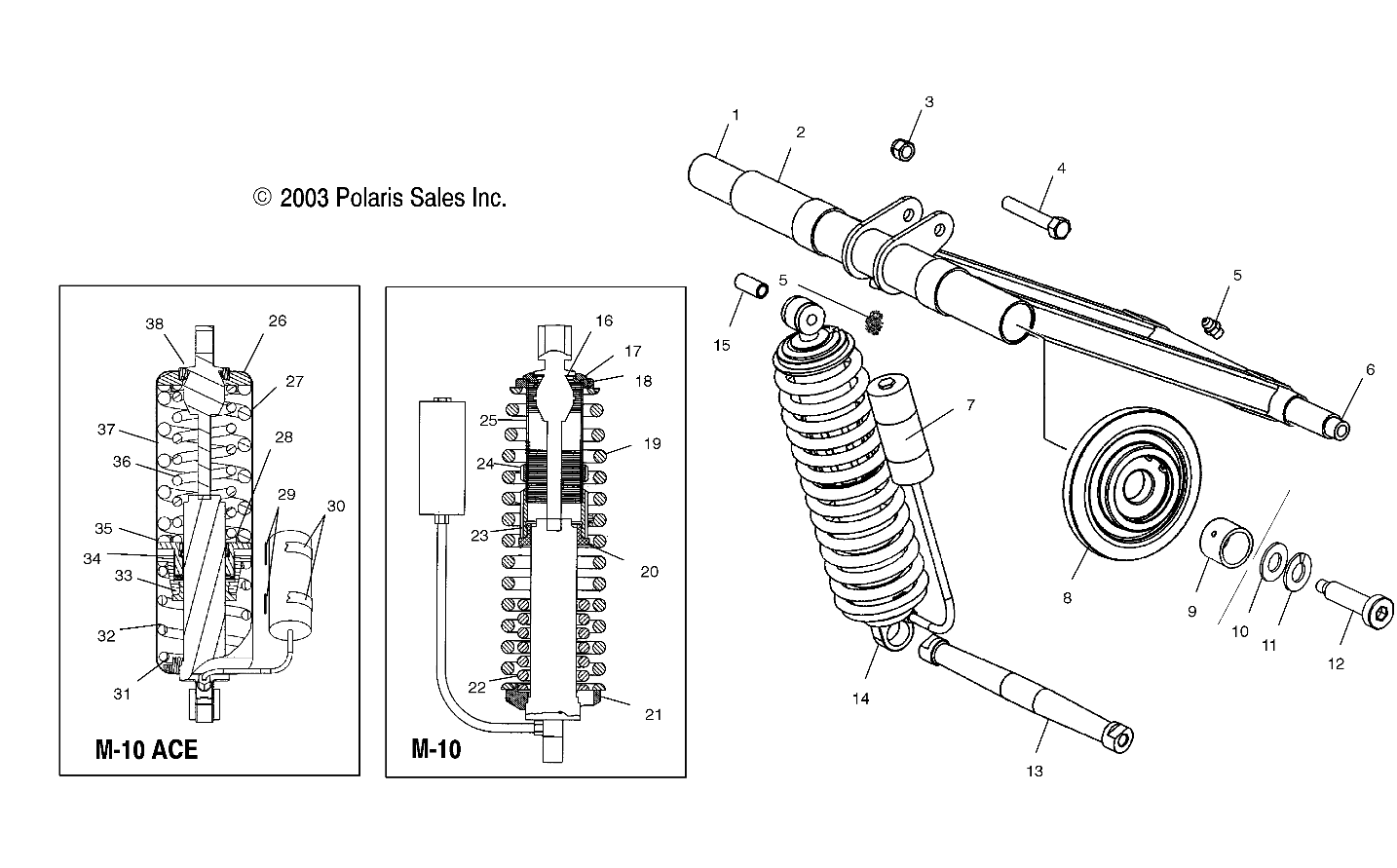 TORQUE ARM, REAR (M-10) - S04ND4BS/BSA (4988678867C03)