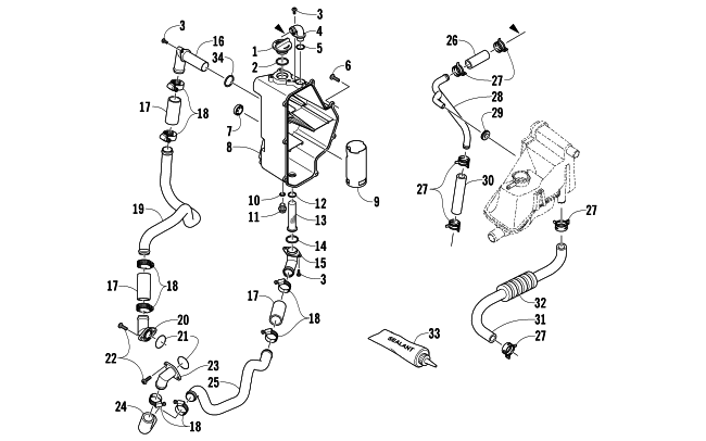 OIL TANK ASSEMBLY