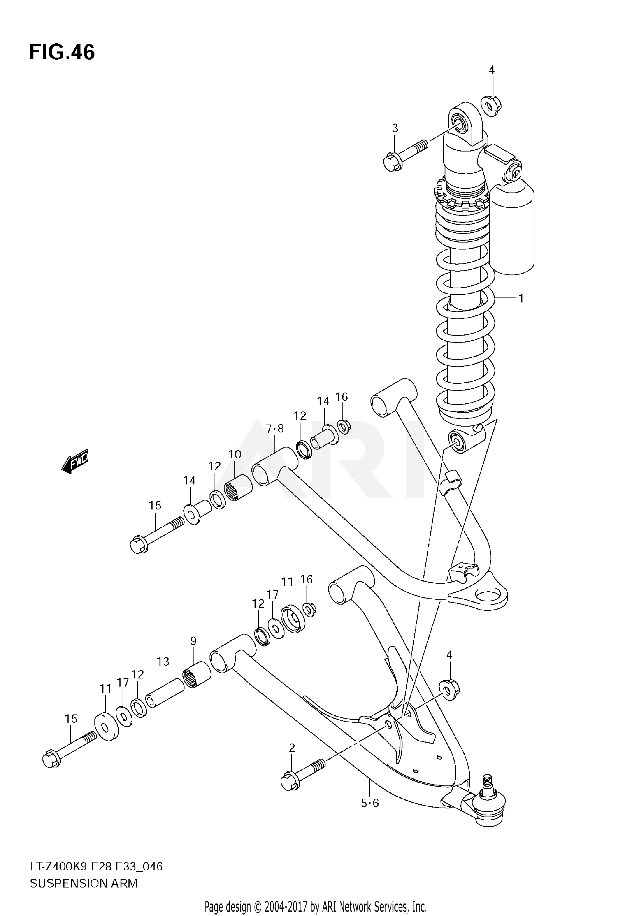 SUSPENSION ARM