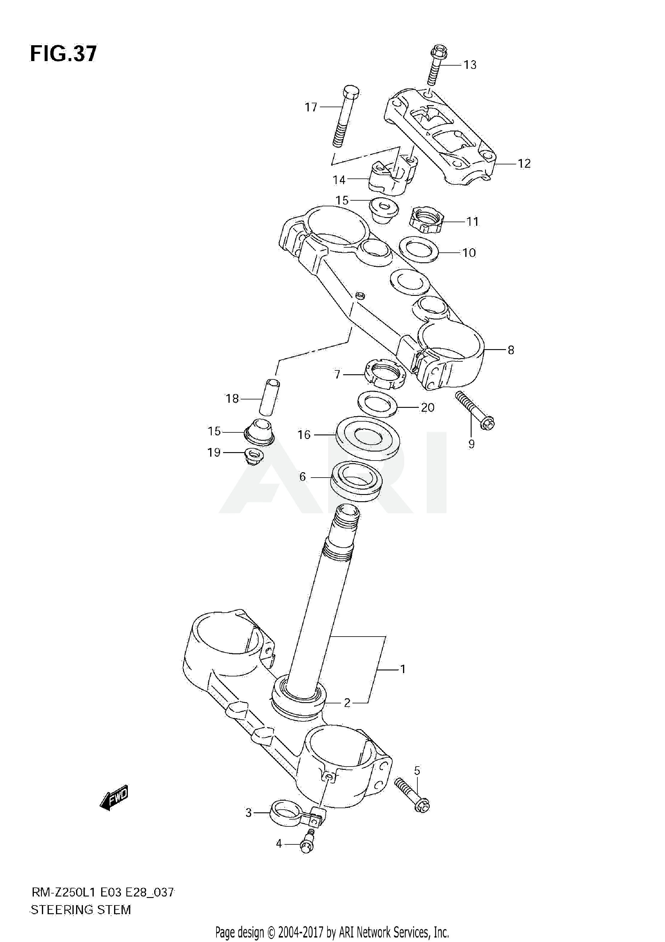 STEERING STEM