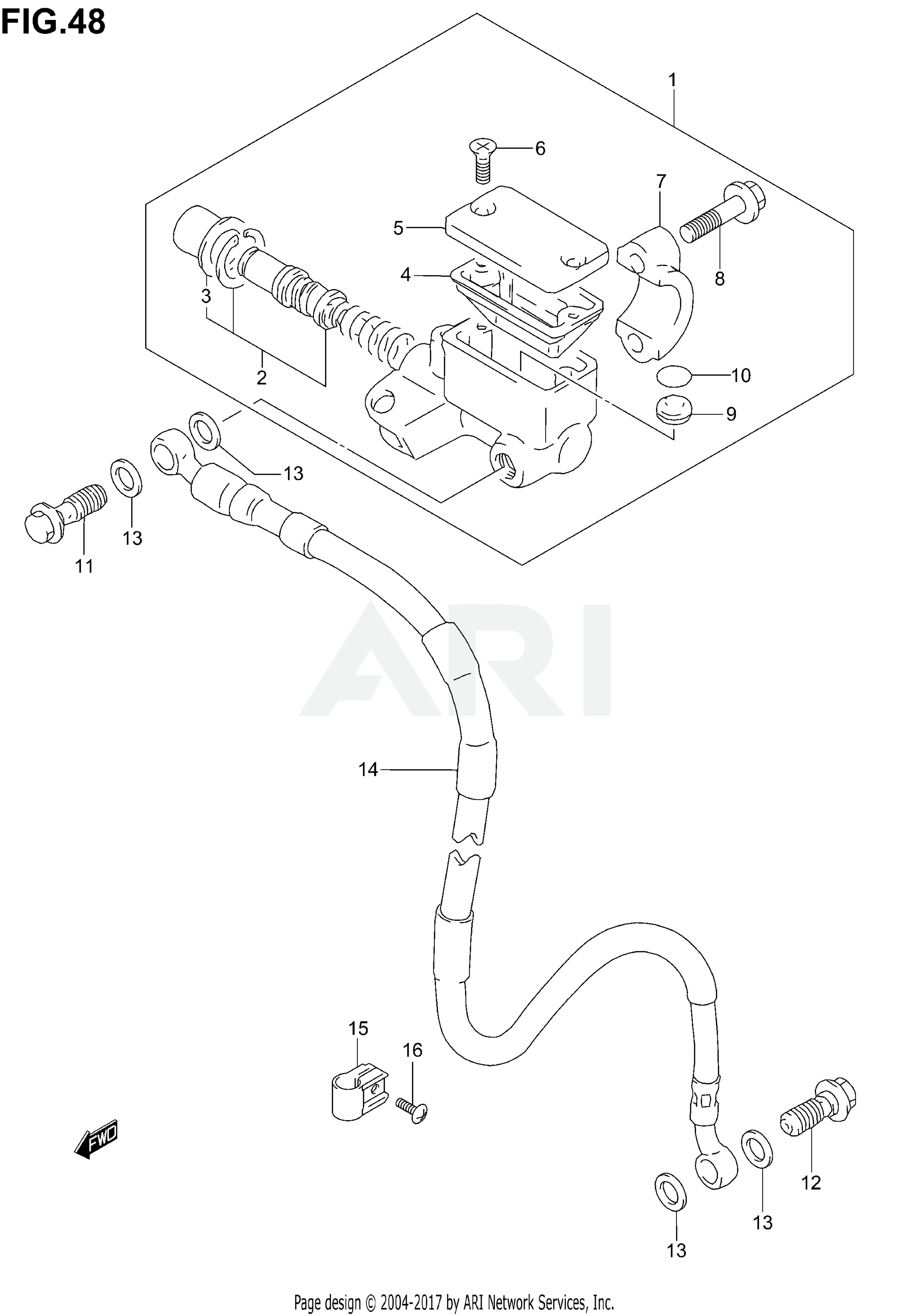 FRONT MASTER CYLINDER