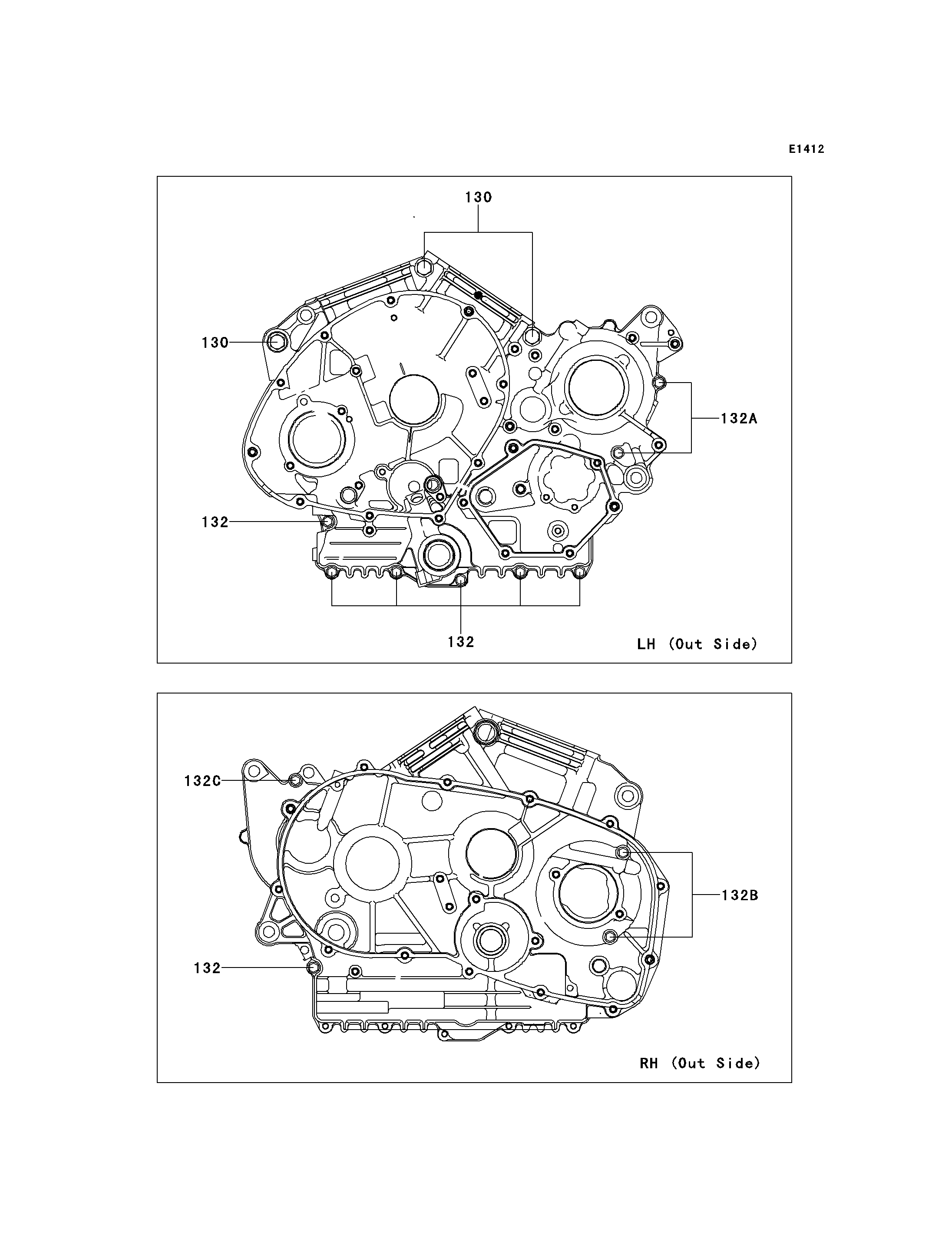 Crankcase Bolt Pattern