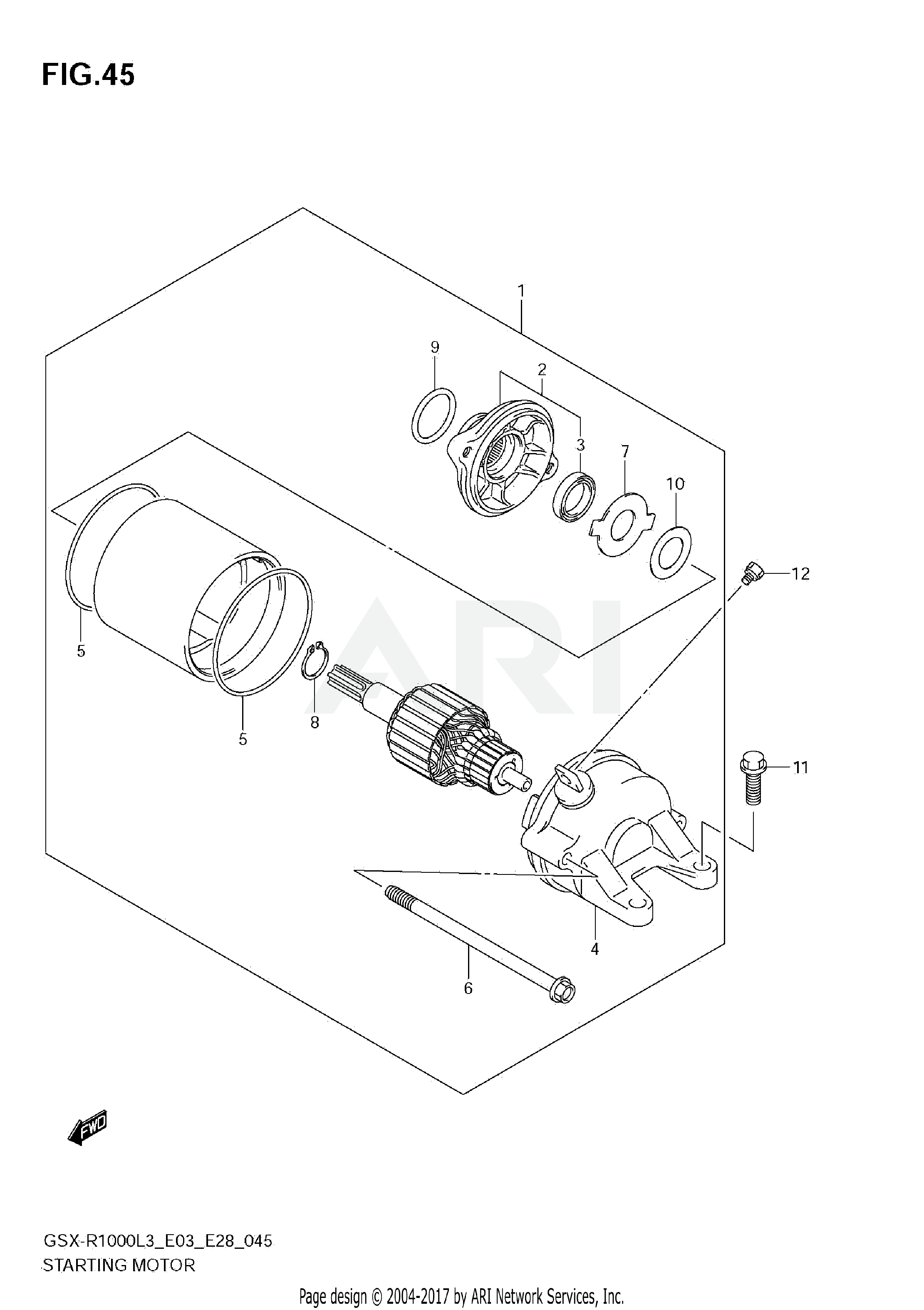 STARTING MOTOR