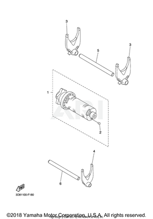 SHIFT CAM FORK