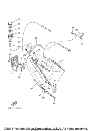 REAR MASTER CYLINDER