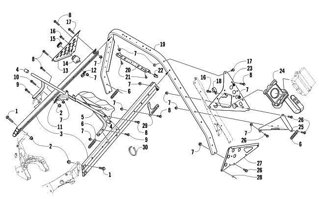 STEERING SUPPORT ASSEMBLY