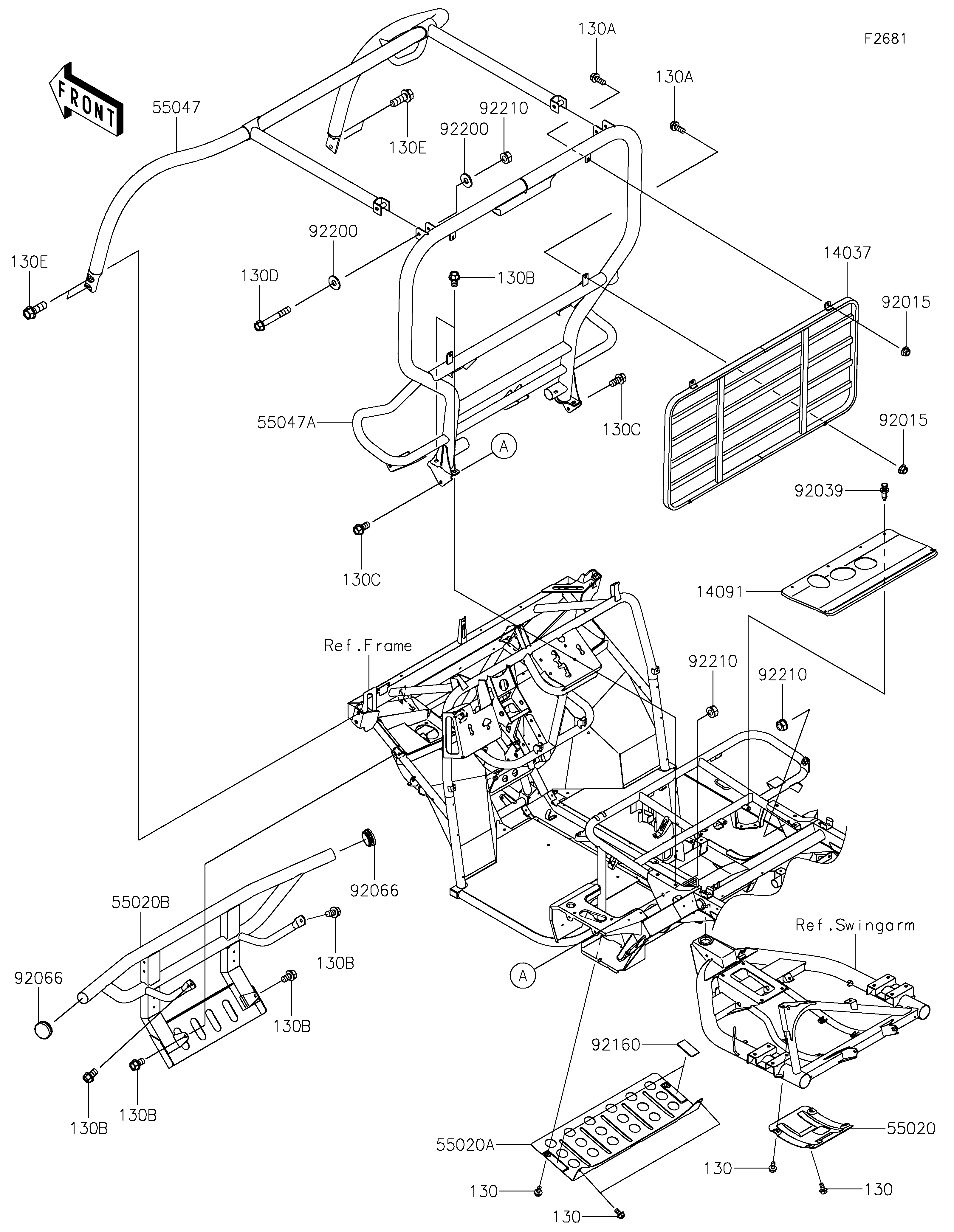 Guards/Cab Frame