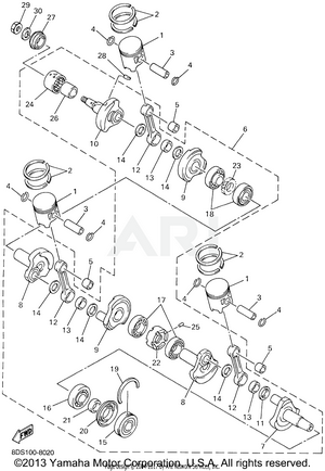 CRANKSHAFT PISTON