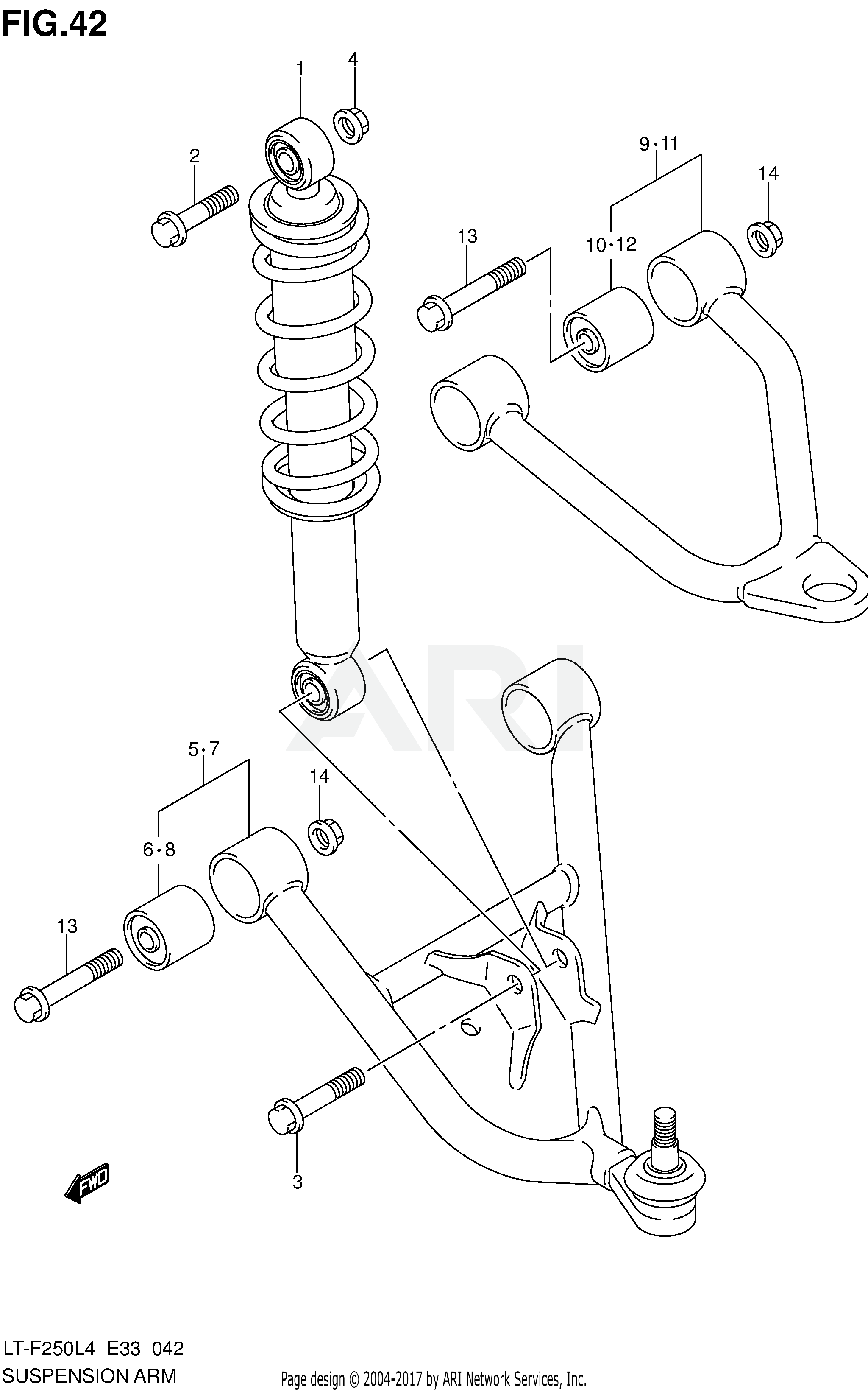 SUSPENSION ARM