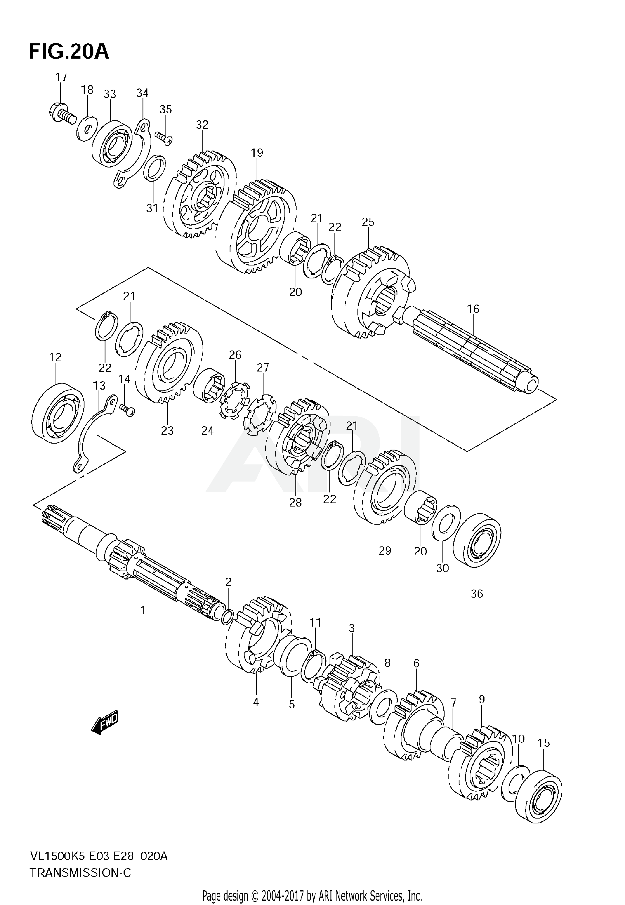 TRANSMISSION (MODEL K6/K7/K8/K9)