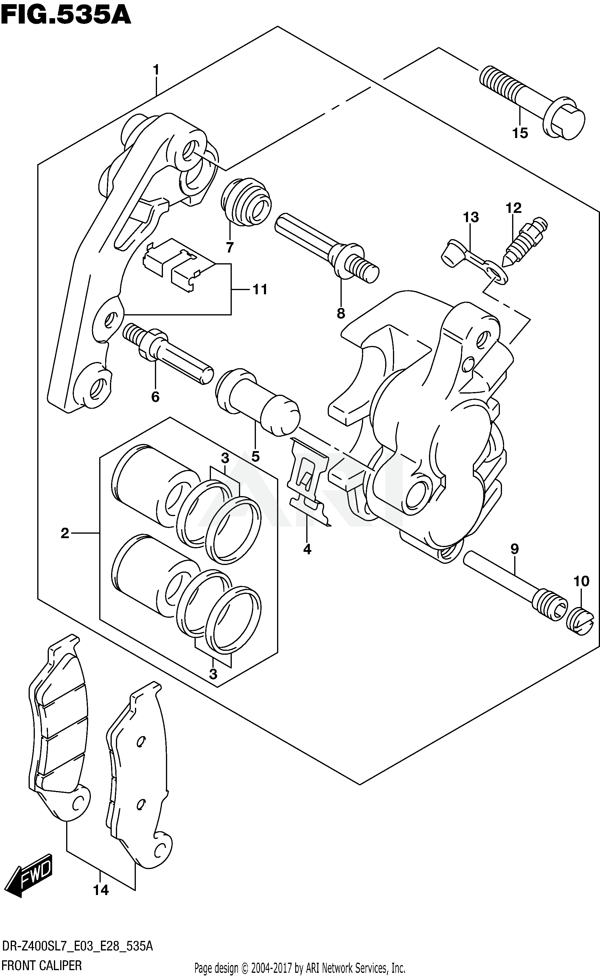 FRONT CALIPER