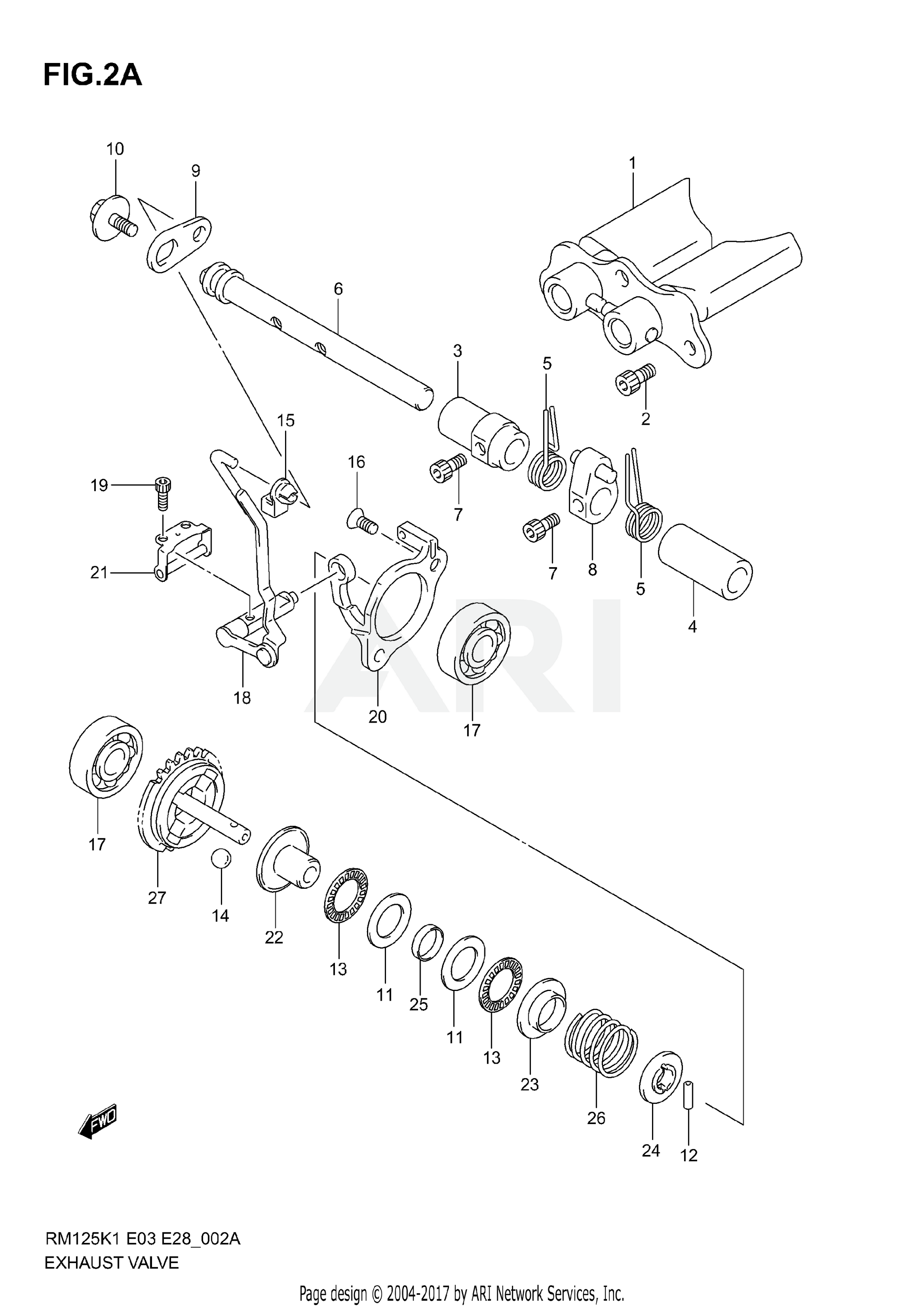 EXHAUST VALVE (MODEL K3)