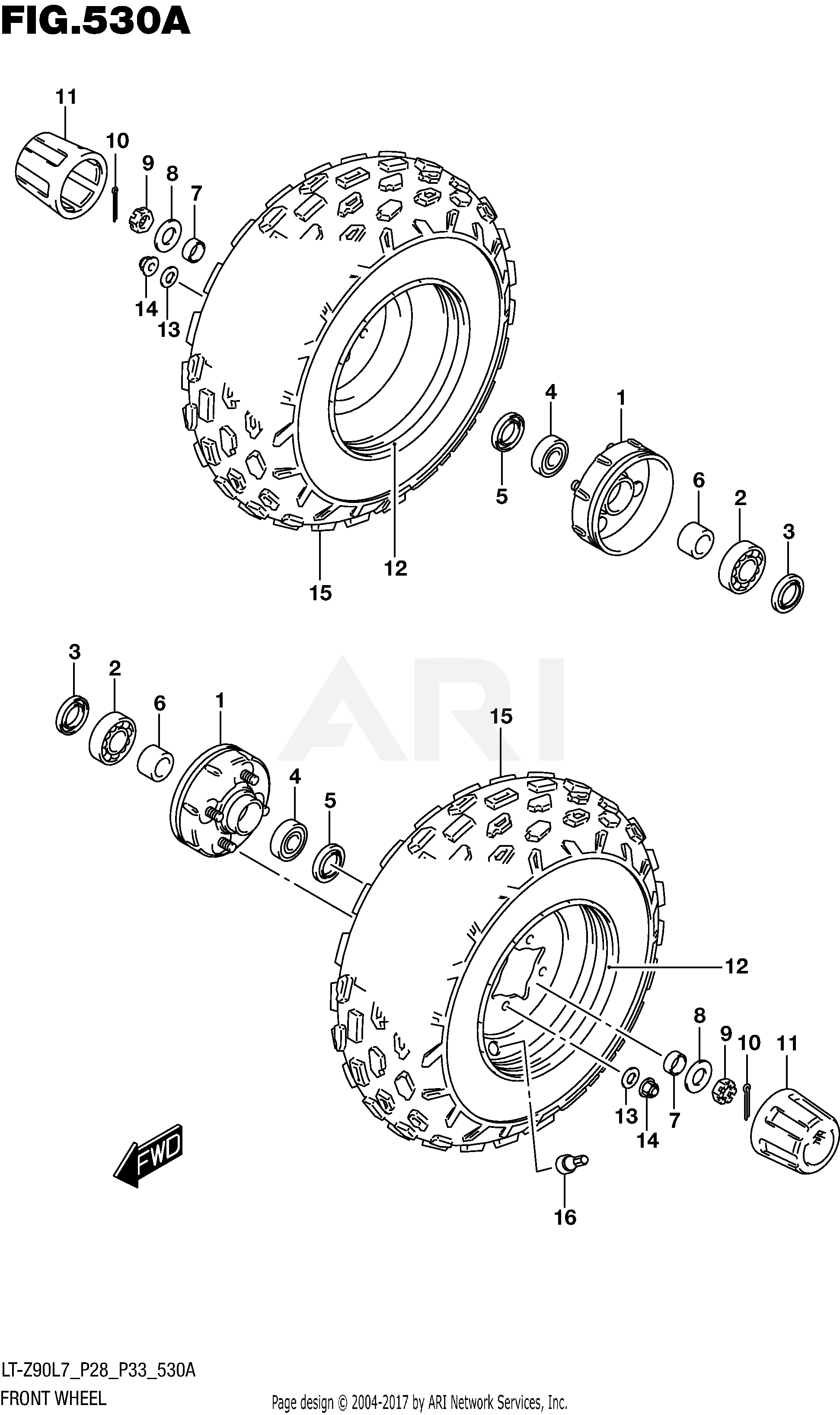 FRONT WHEEL