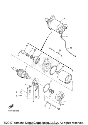 STARTING MOTOR