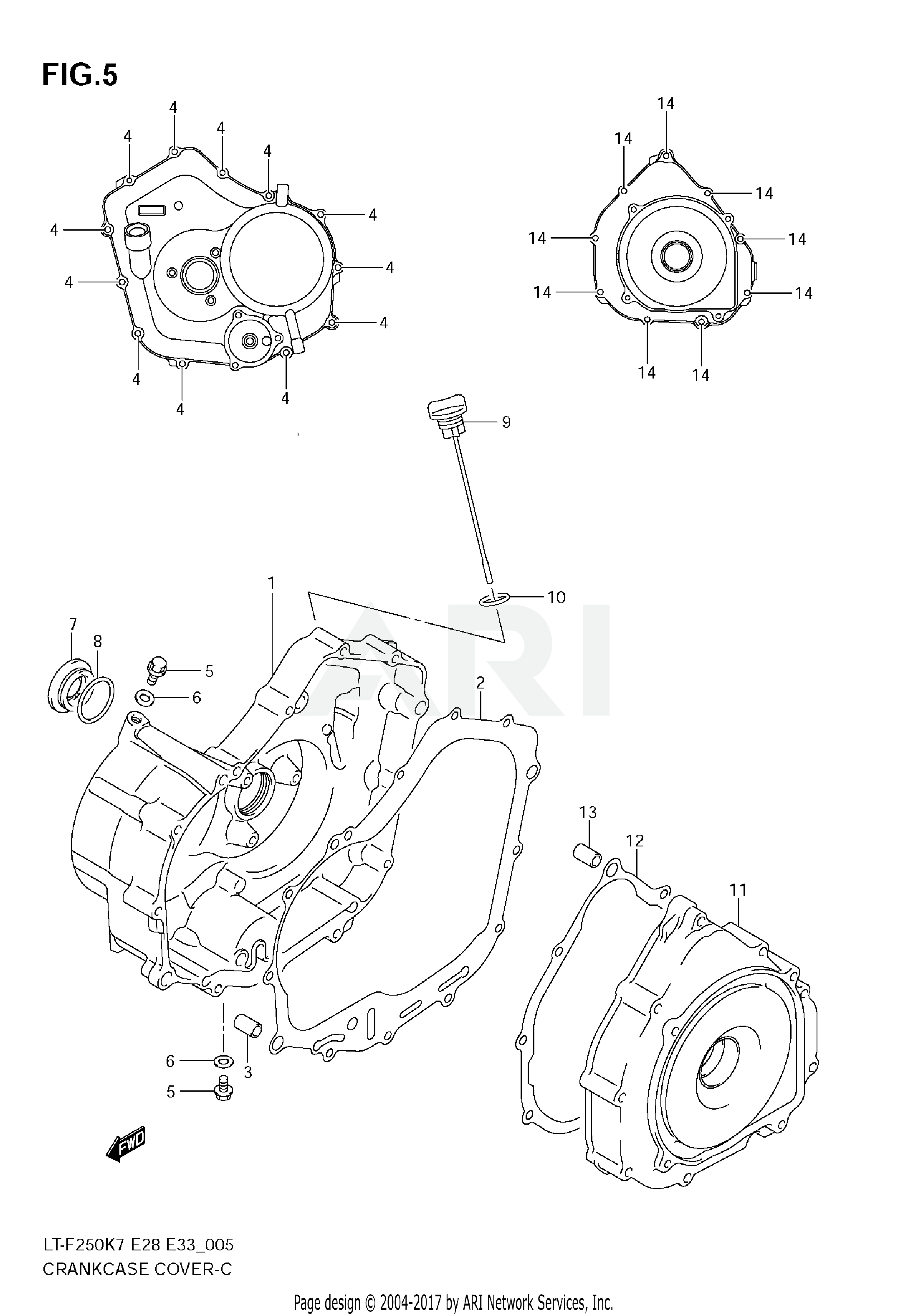 CRANKCASE COVER