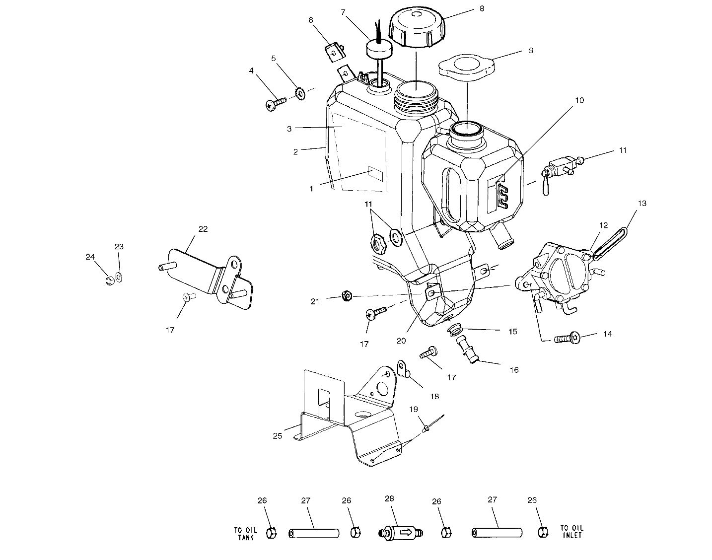 OIL TANK - S01SR6DS (4960236023C002)