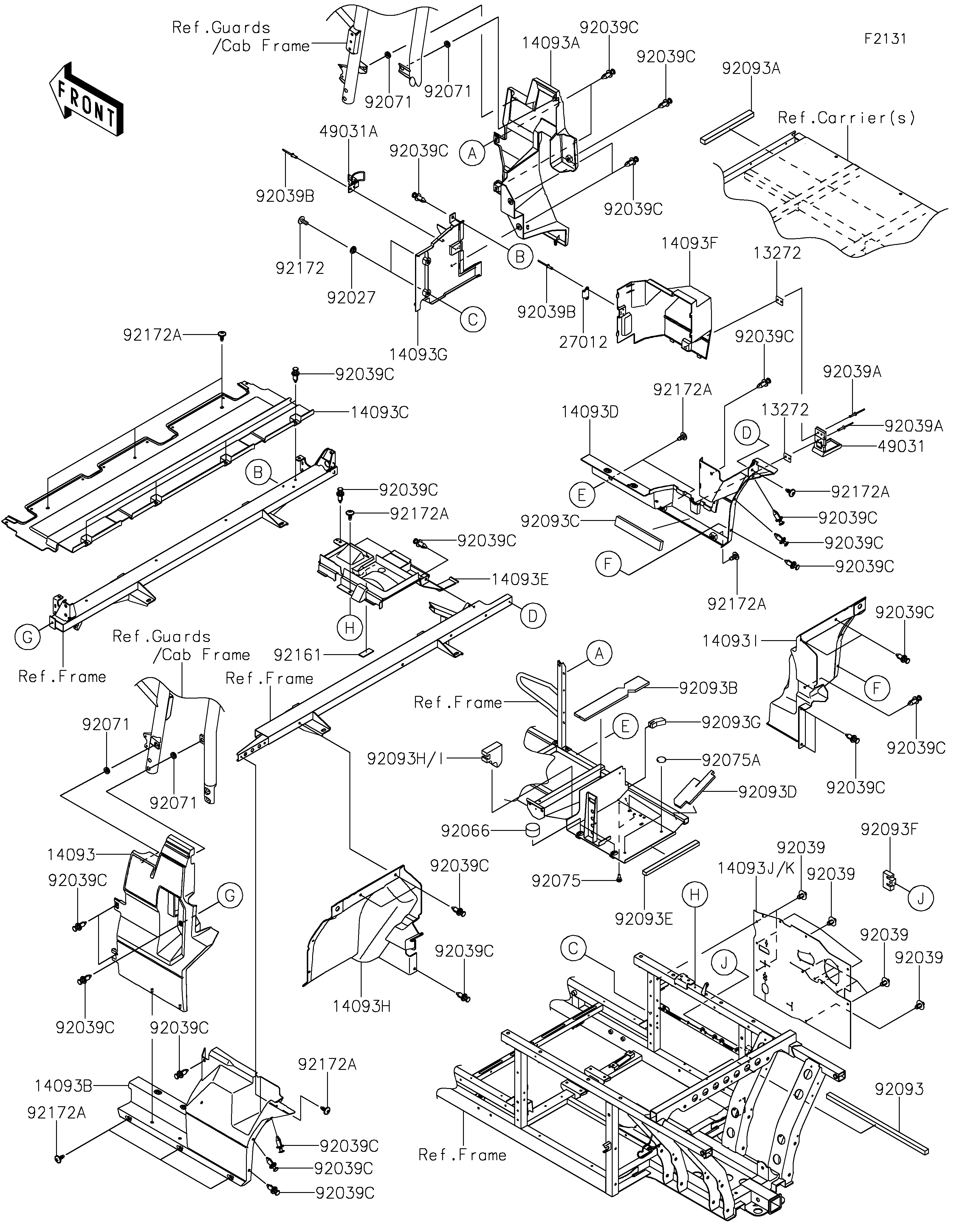 Frame Fittings(Rear)