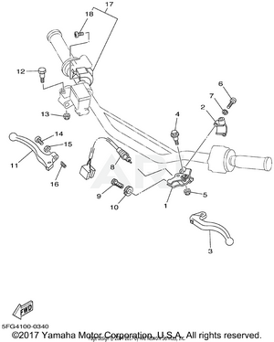 HANDLE SWITCH LEVER