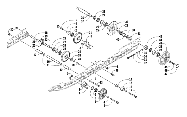 IDLER WHEEL ASSEMBLY