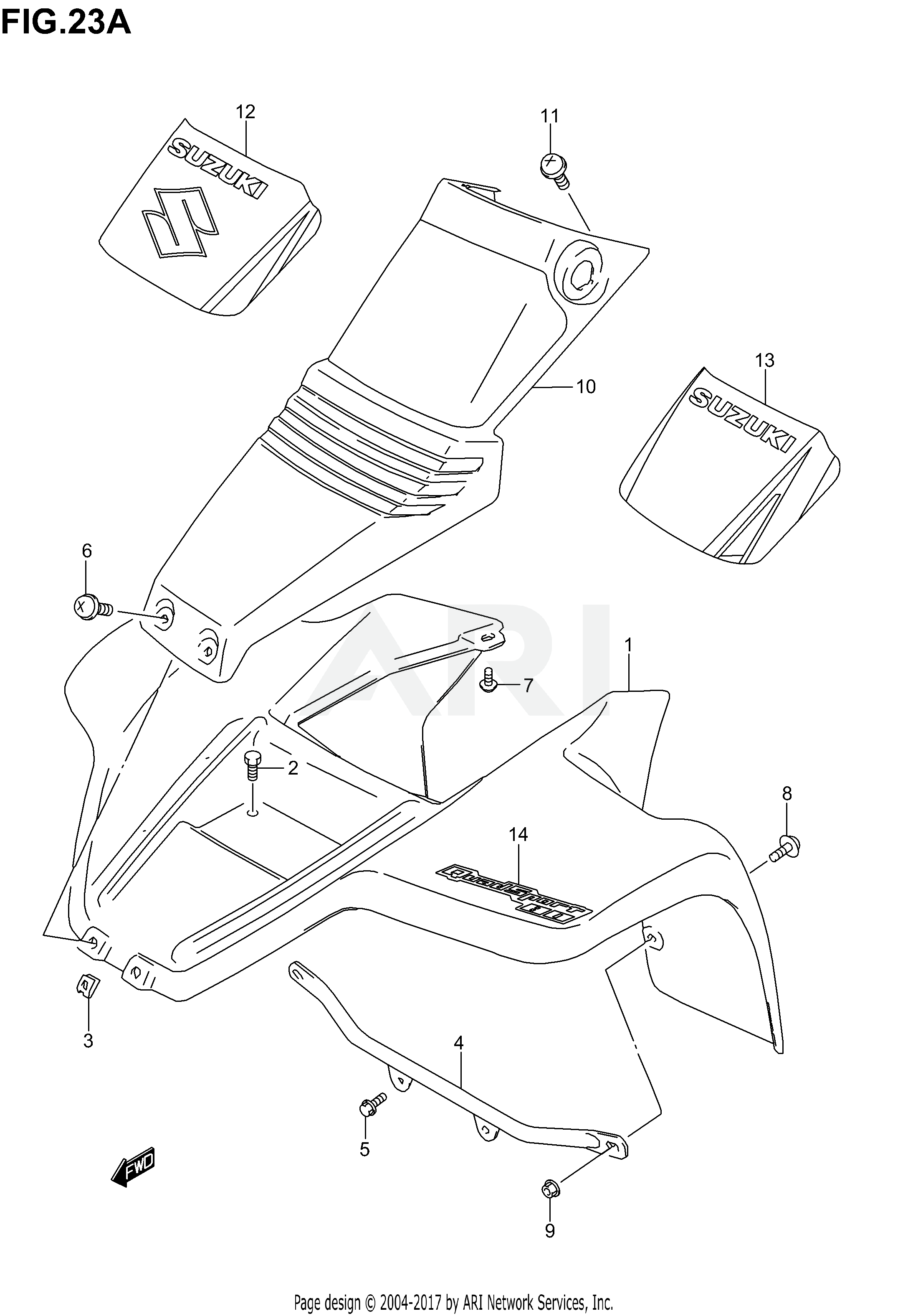 FRONT FENDER (MODEL K5/K6)