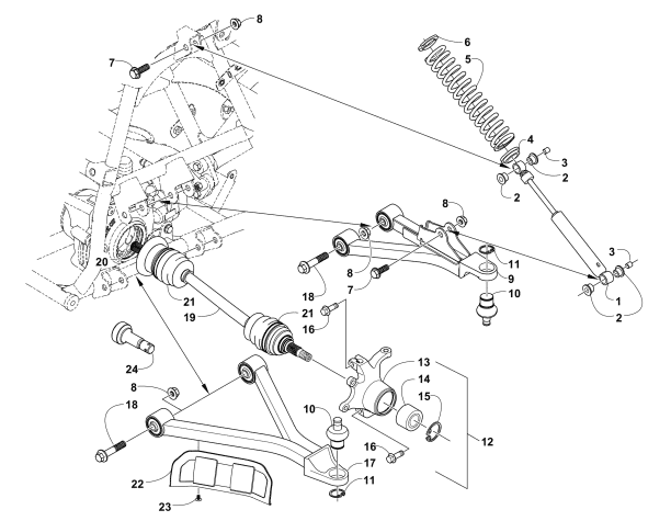 FRONT SUSPENSION ASSEMBLY