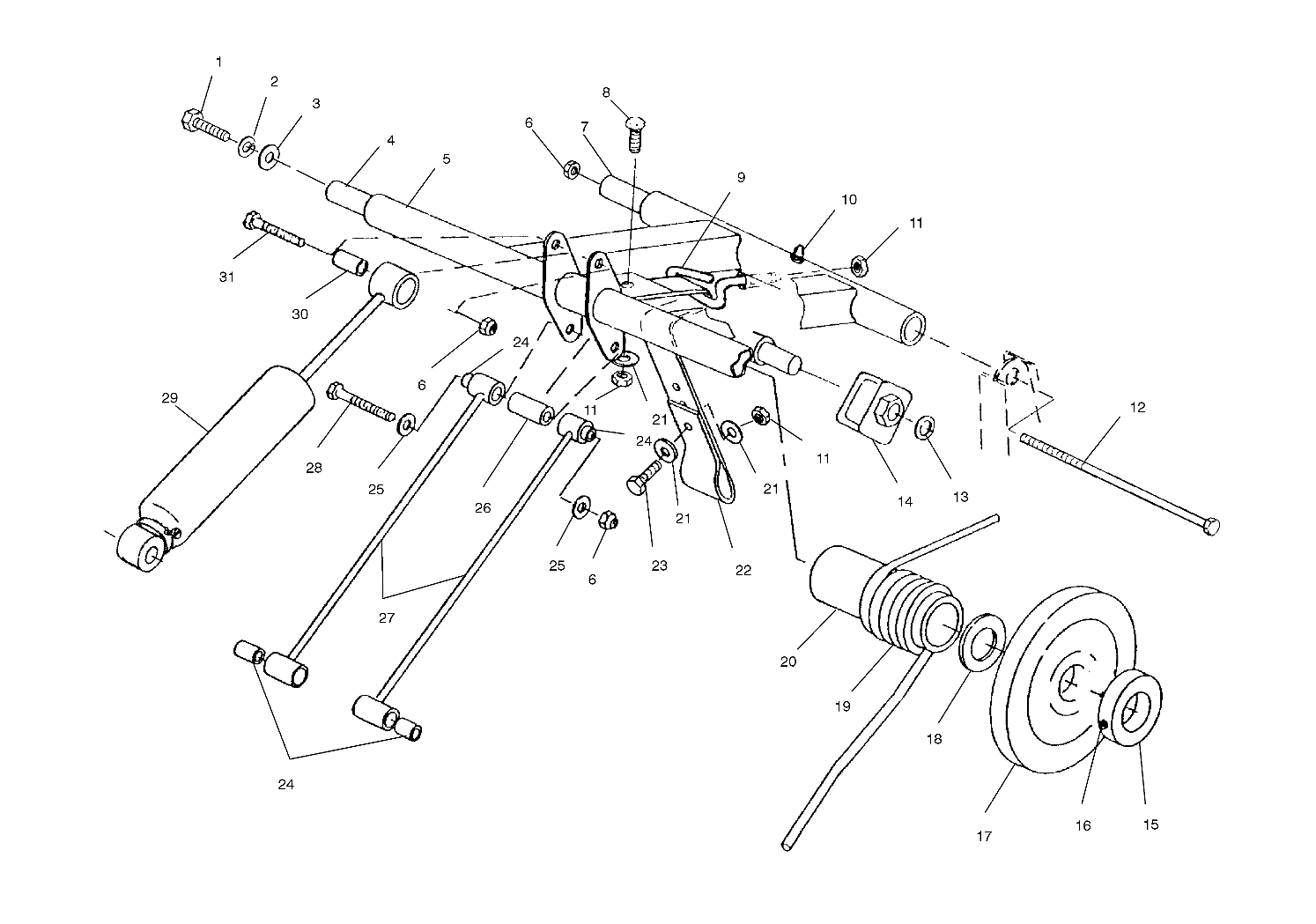 REAR TORQUE ARM - S01ST5BS (4960486048B010)