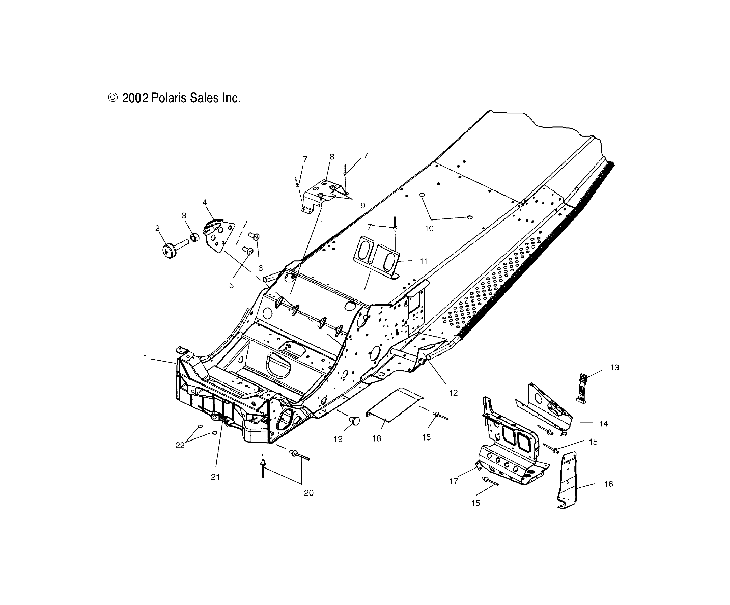 CHASSIS - S03NK7CS/A-S03NL7CS/A-S03NK8CS/A-S03NL8CS/A-S03NM8CS (4978037803A03)