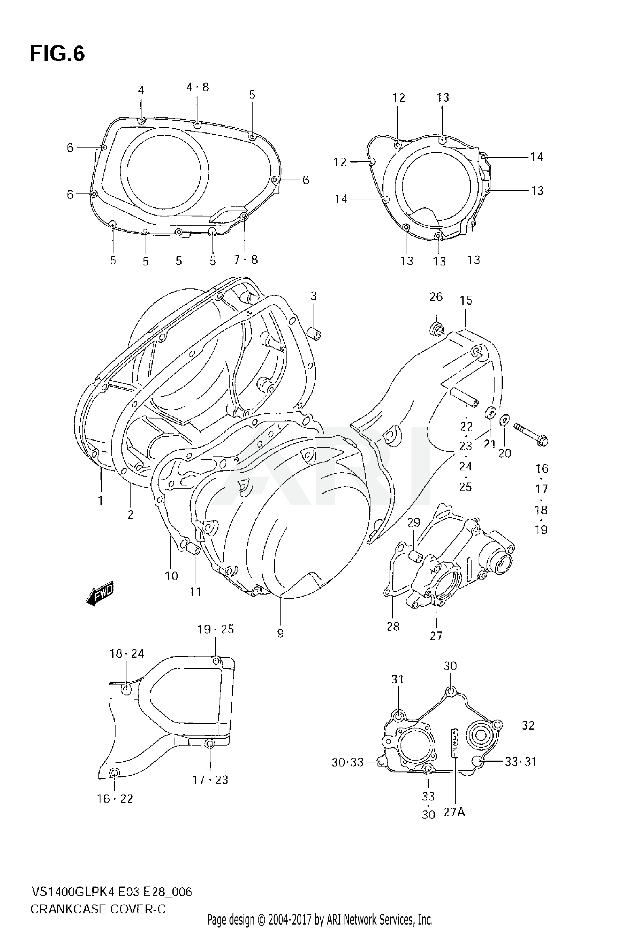 CRANKCASE COVER