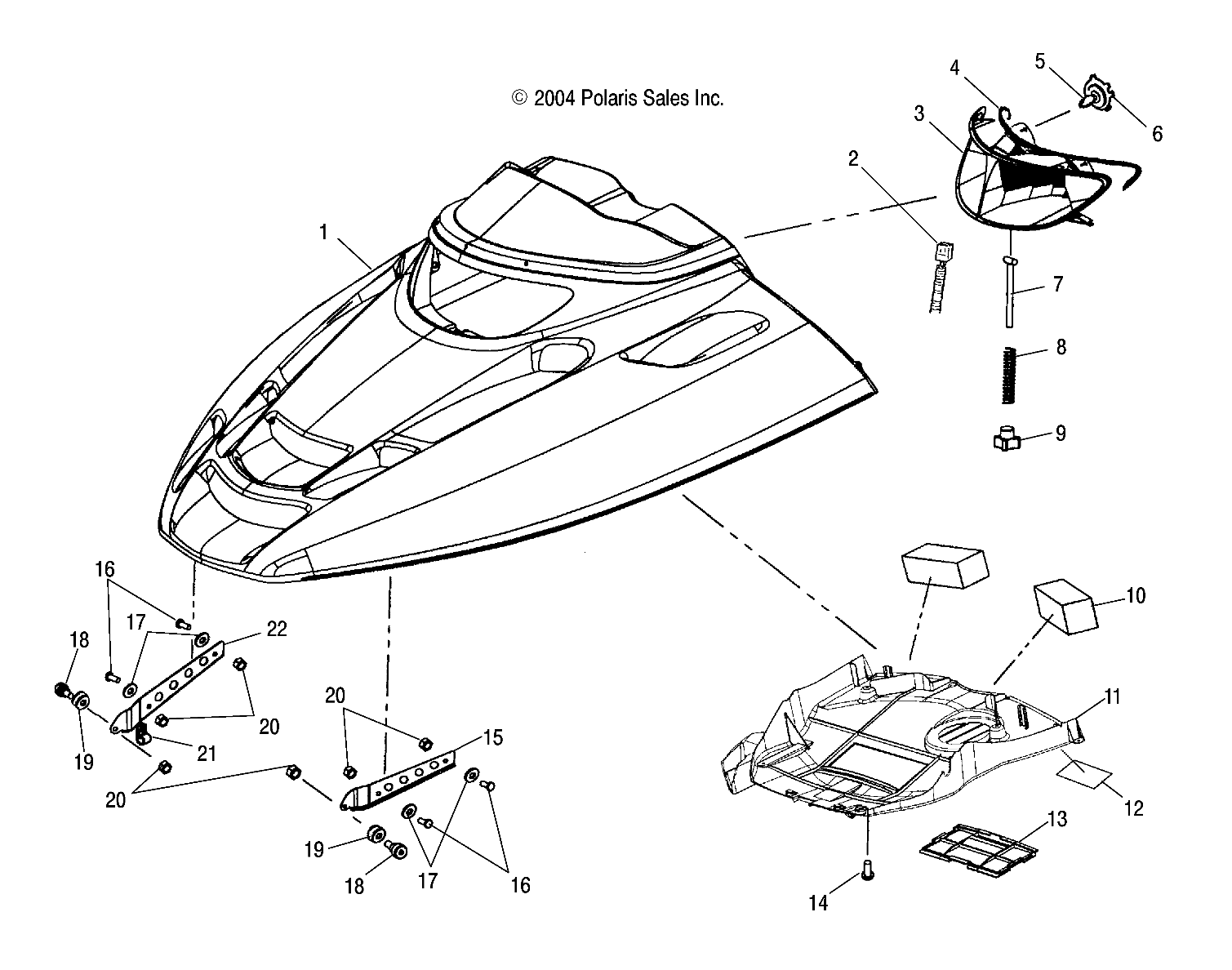 HOOD - S05ND4BS (4992649264A09)