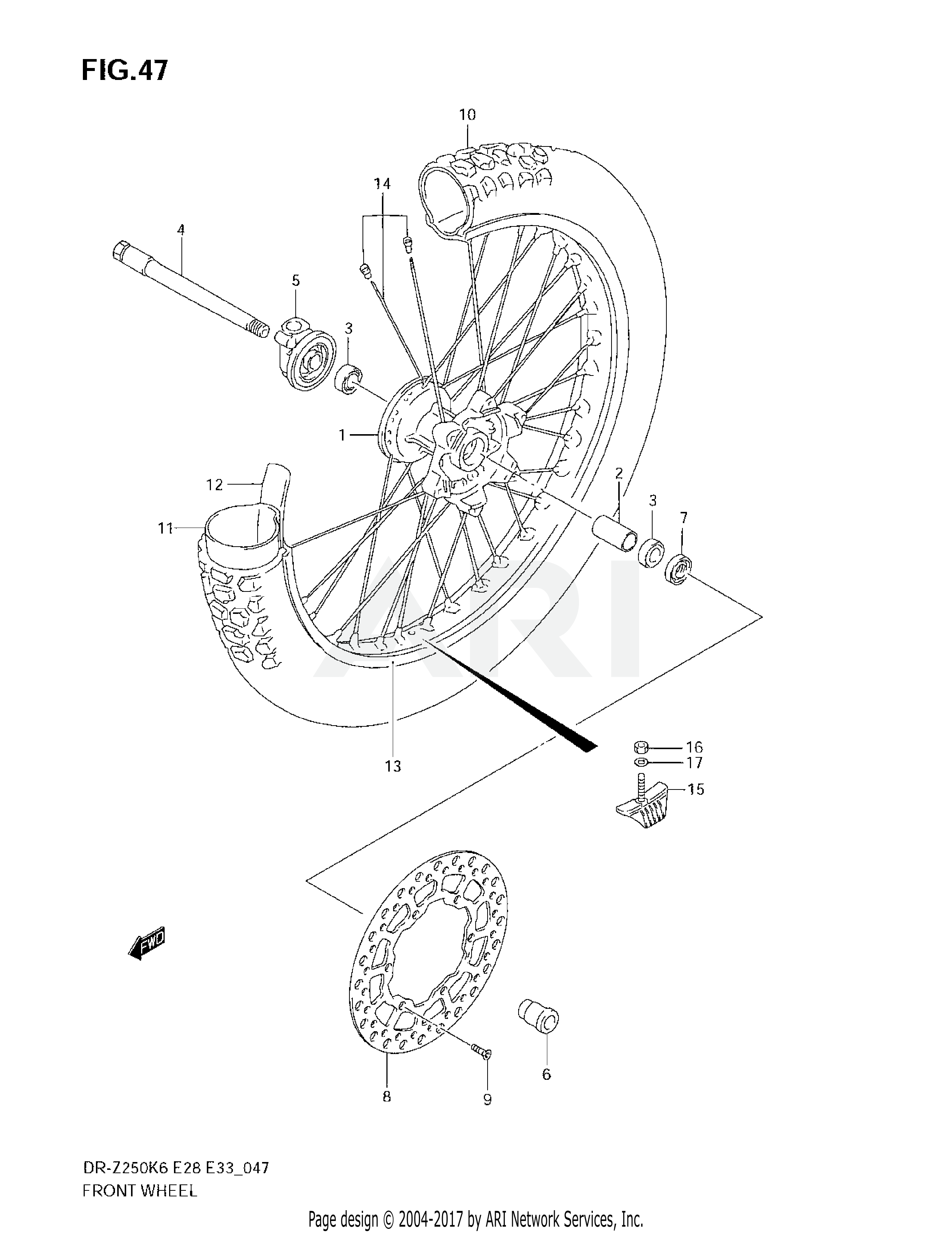 FRONT WHEEL