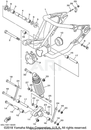 REAR ARM SUSPENSION